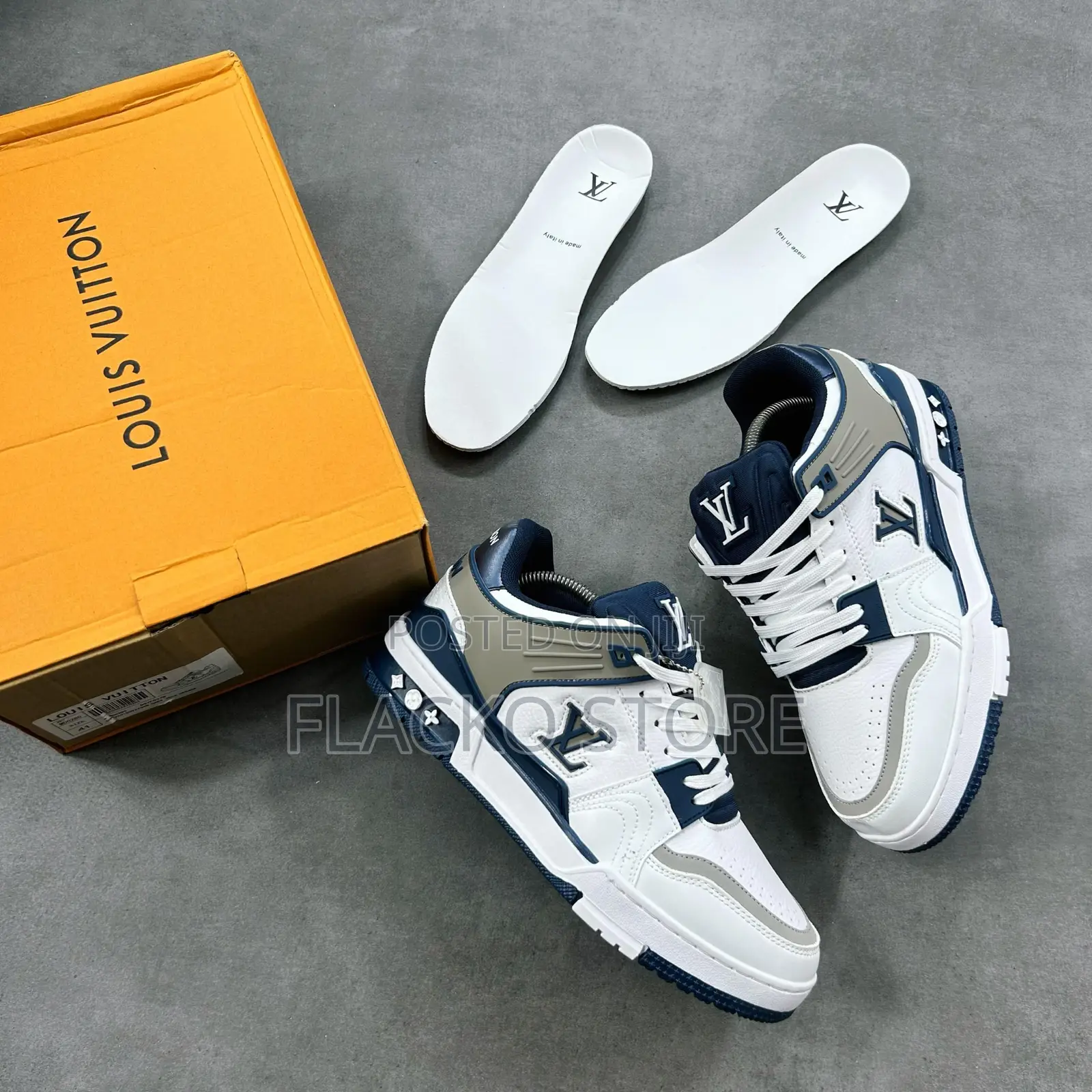 Original Louis Vuitton Skateboard FL24 Sneakers