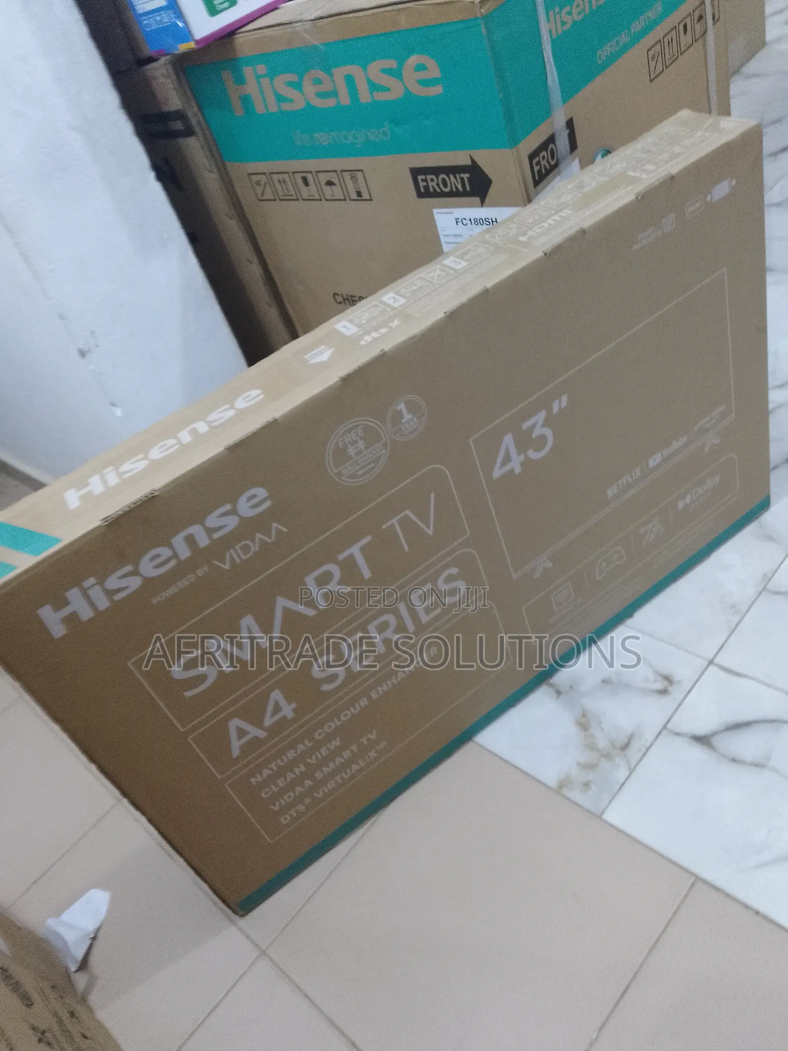 Brand New 43 Inches Hisense Smart TV