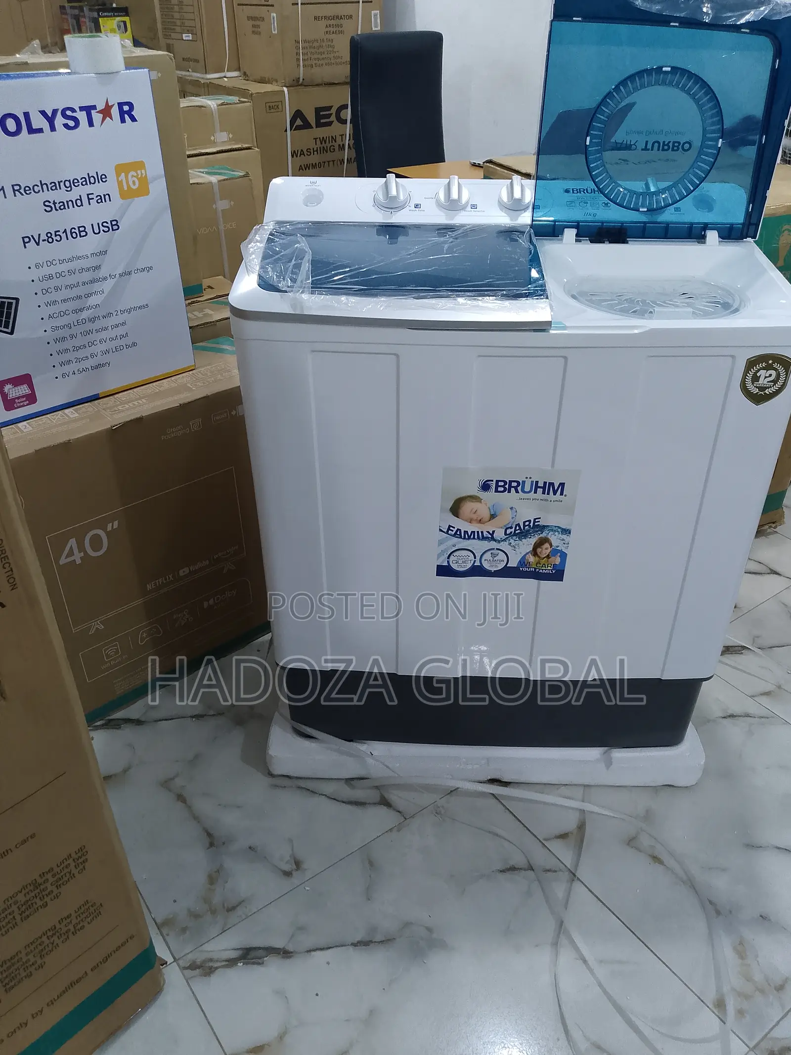 High Quality Durable Bruhm Washing Machine 11kg