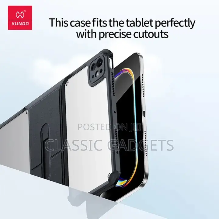 Xundd Transparent Case For iPad Pro 13”/Air 13” 2024 M4/M2