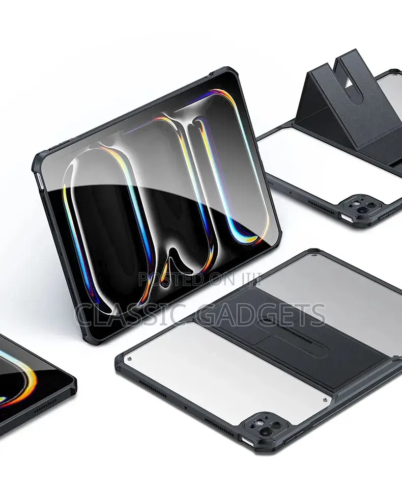 Xundd Transparent Case For iPad Pro 13”/Air 13” 2024 M4/M2