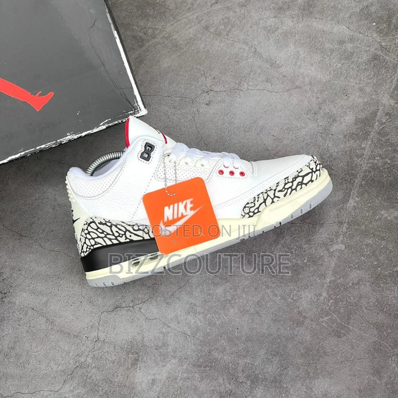 Original JORDAN 3 Retro High White Cement Available in Store