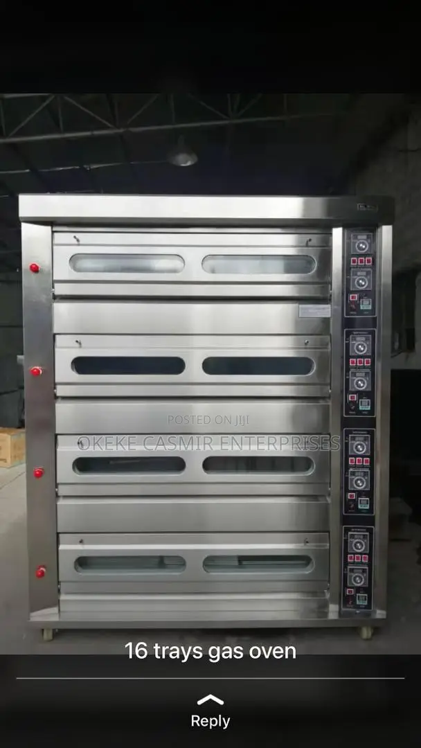 16 Trays Industrial Gas Oven