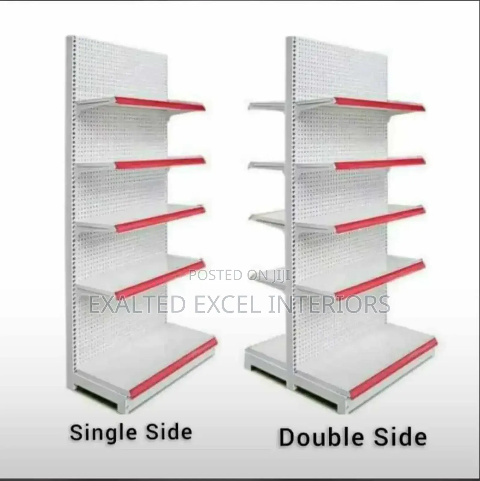 Quality Supermarket Shelves Double