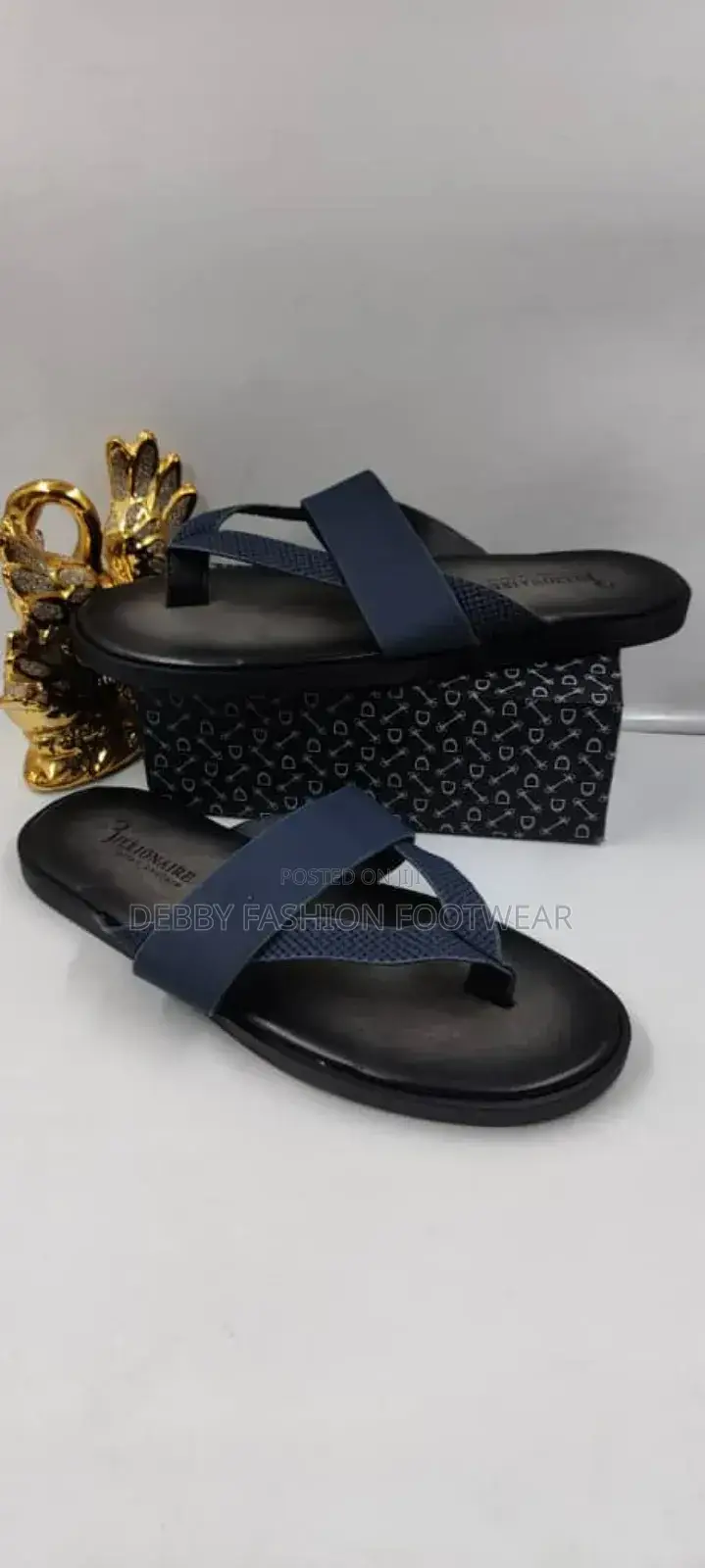 Billionaire Quality Men Pam Slippers