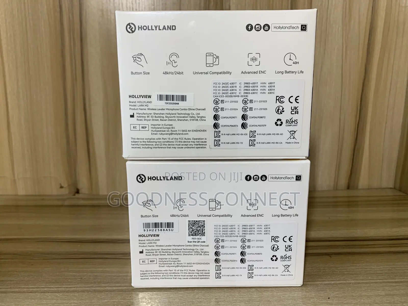 Hollyland Lark M2 Wireless Lavalier Mic
