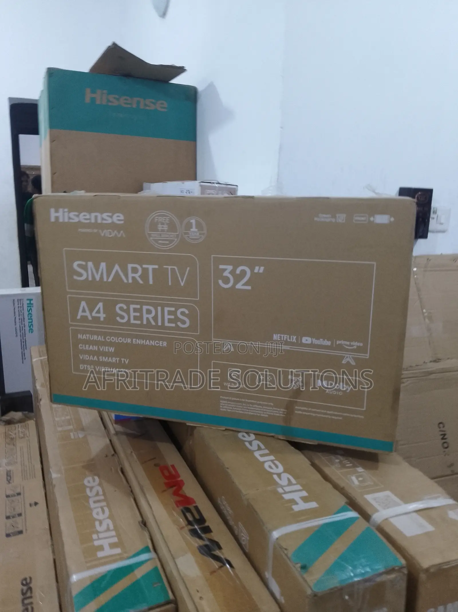 Hisense 32 Inches Smart HD Tv- Youtube Prime Video