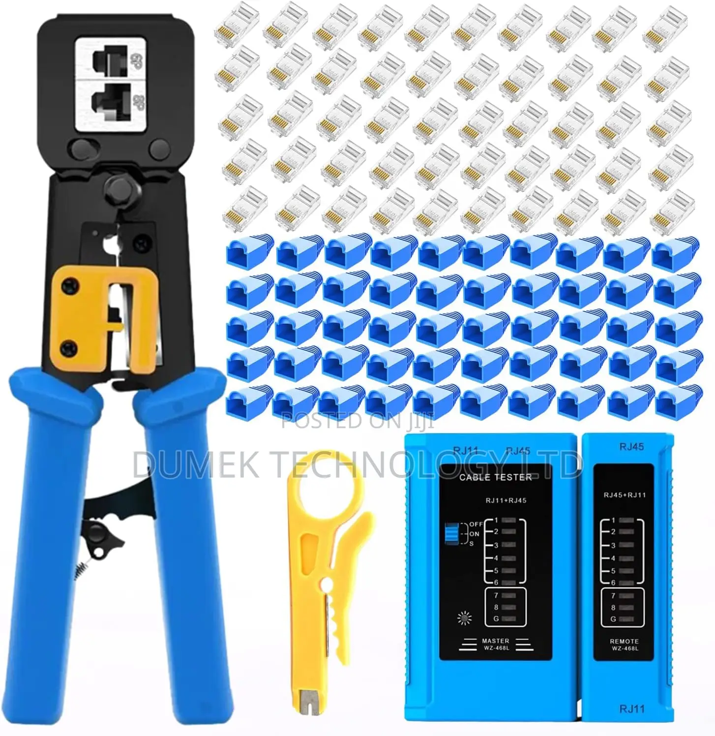 Rj45 Crimping Tool for Cat6, Cat5e, Rj11,12