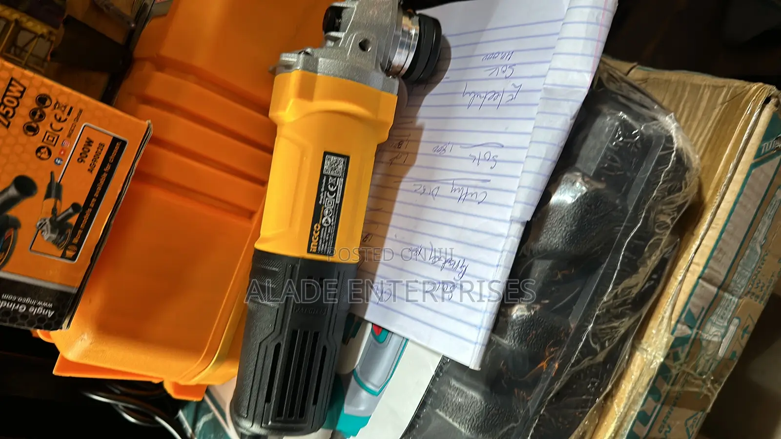 Angle Grinder (750w) Power Ingco