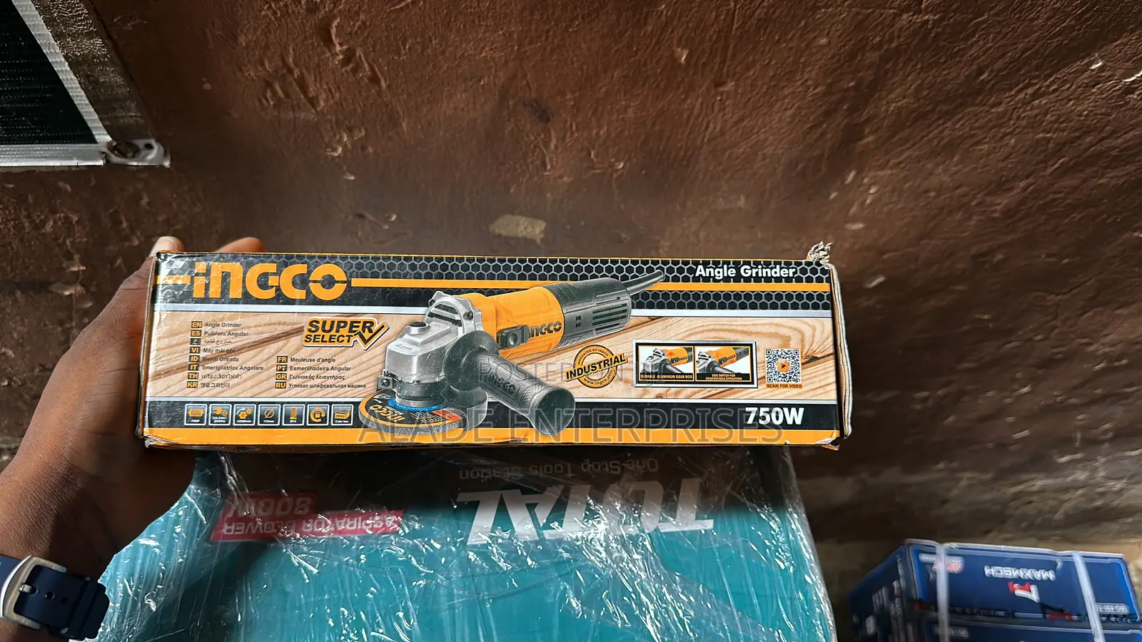 Angle Grinder (750w) Power Ingco