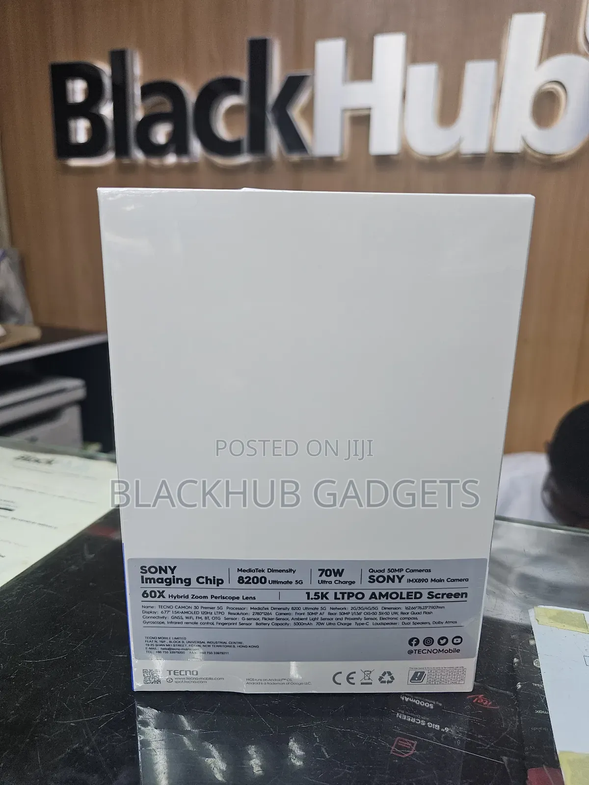 New Tecno Camon 30 Premier 512 GB