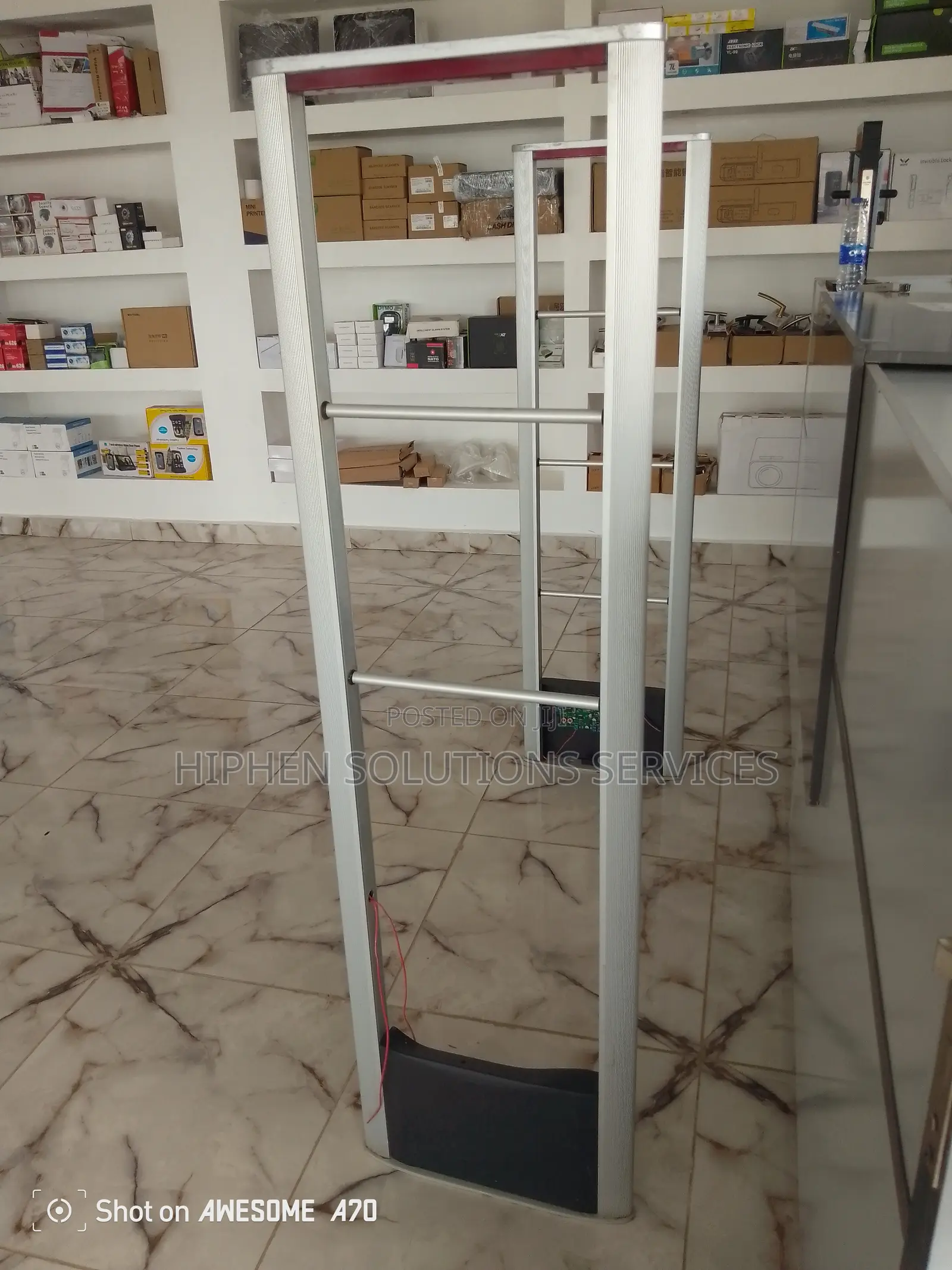 Eas Anti-theft Sensor Gate 8.2mhz Tx+Rx Dual System