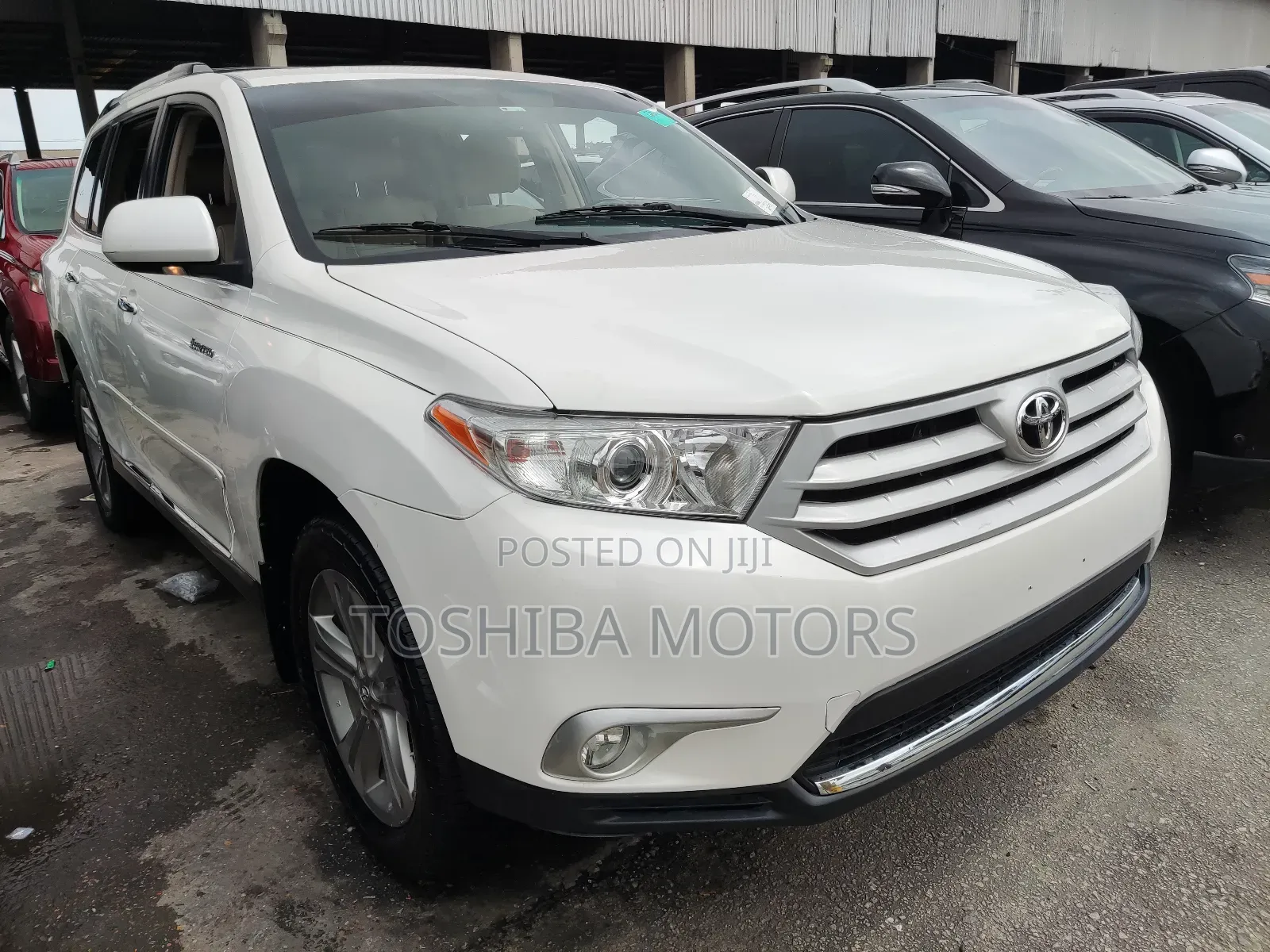 Toyota Highlander Limited 3.5l 4WD 2013 White