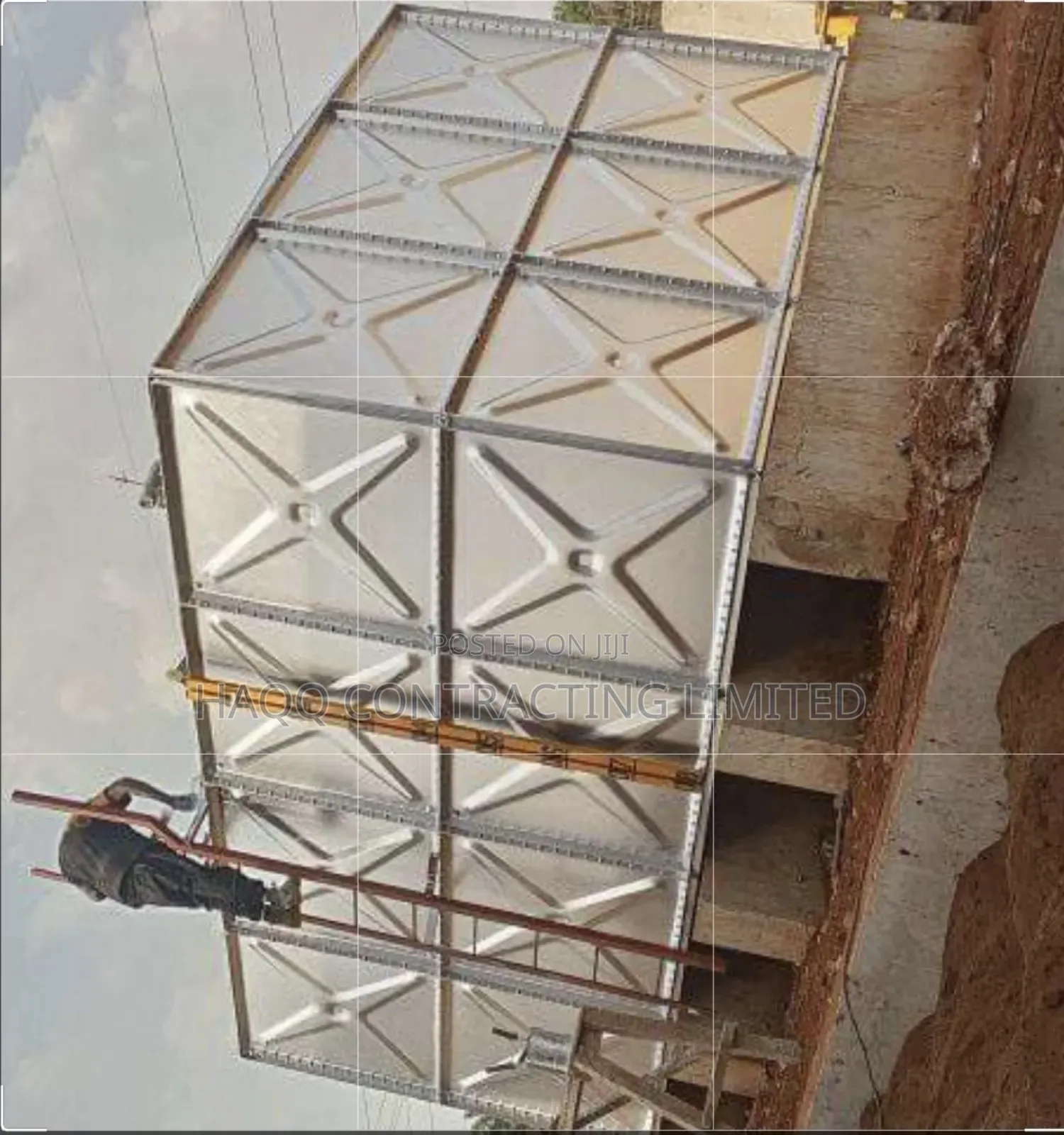 FRP GRP Water Tank Construction