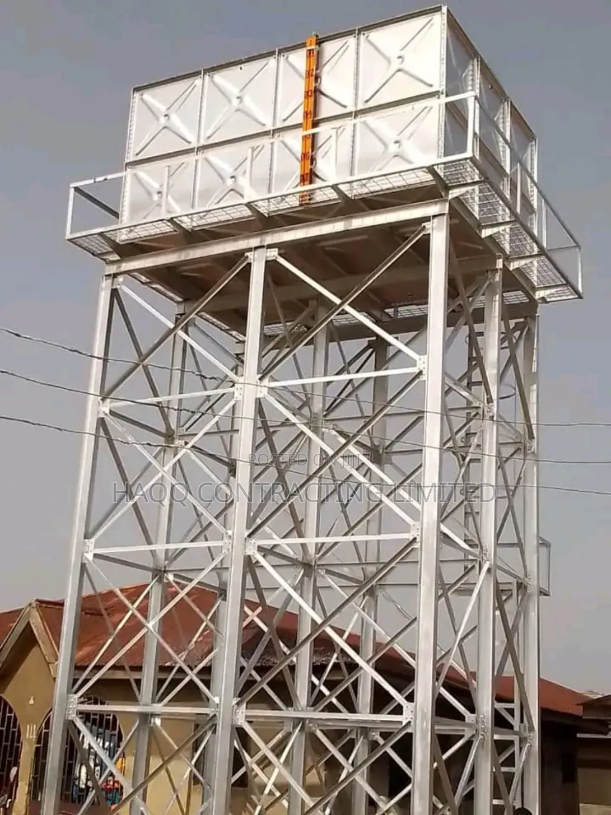 Pressed Steel Braithwaite Tank With Stanchion Construction