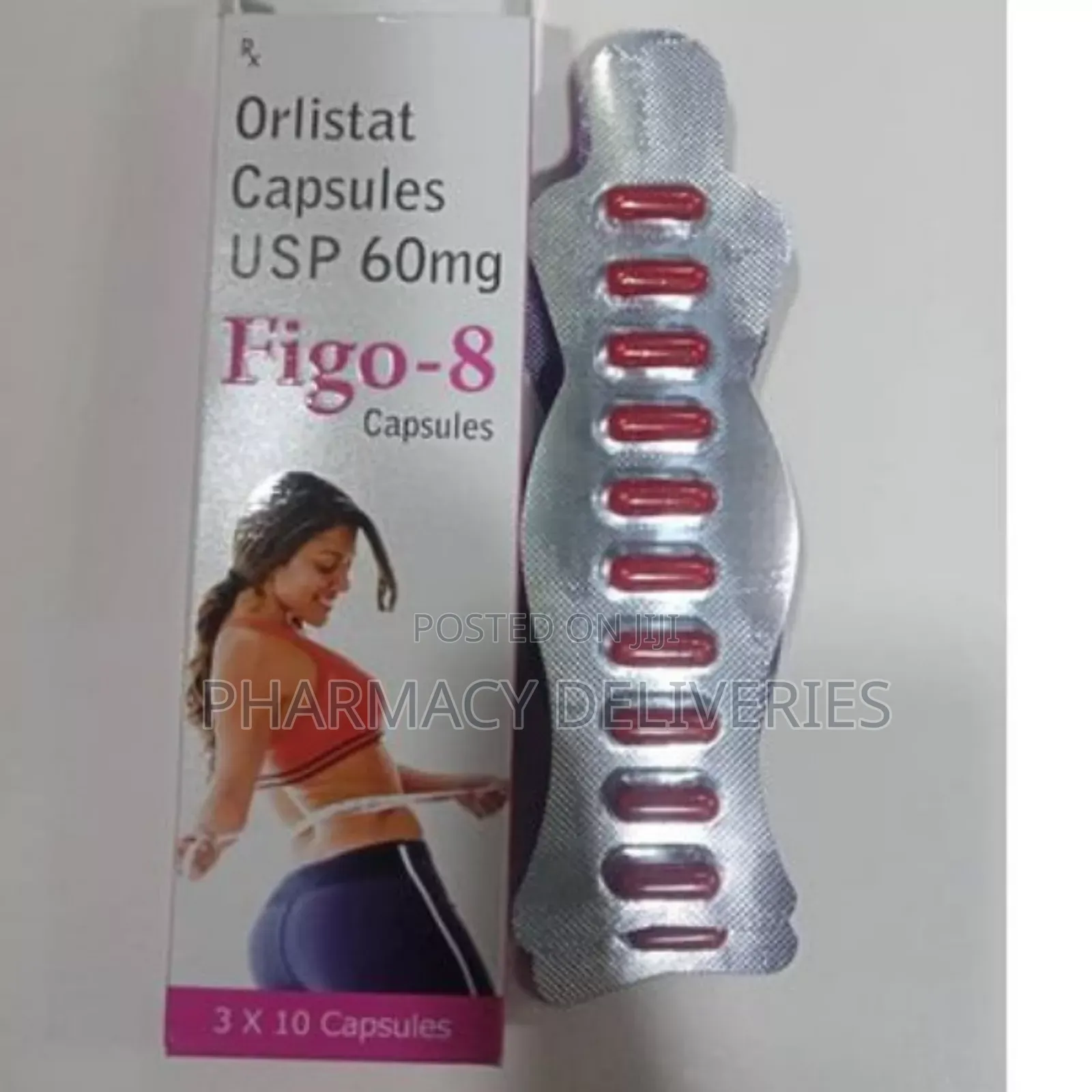 Figo 8 Orlistat Capsule 60mg a Sure Weight Loss