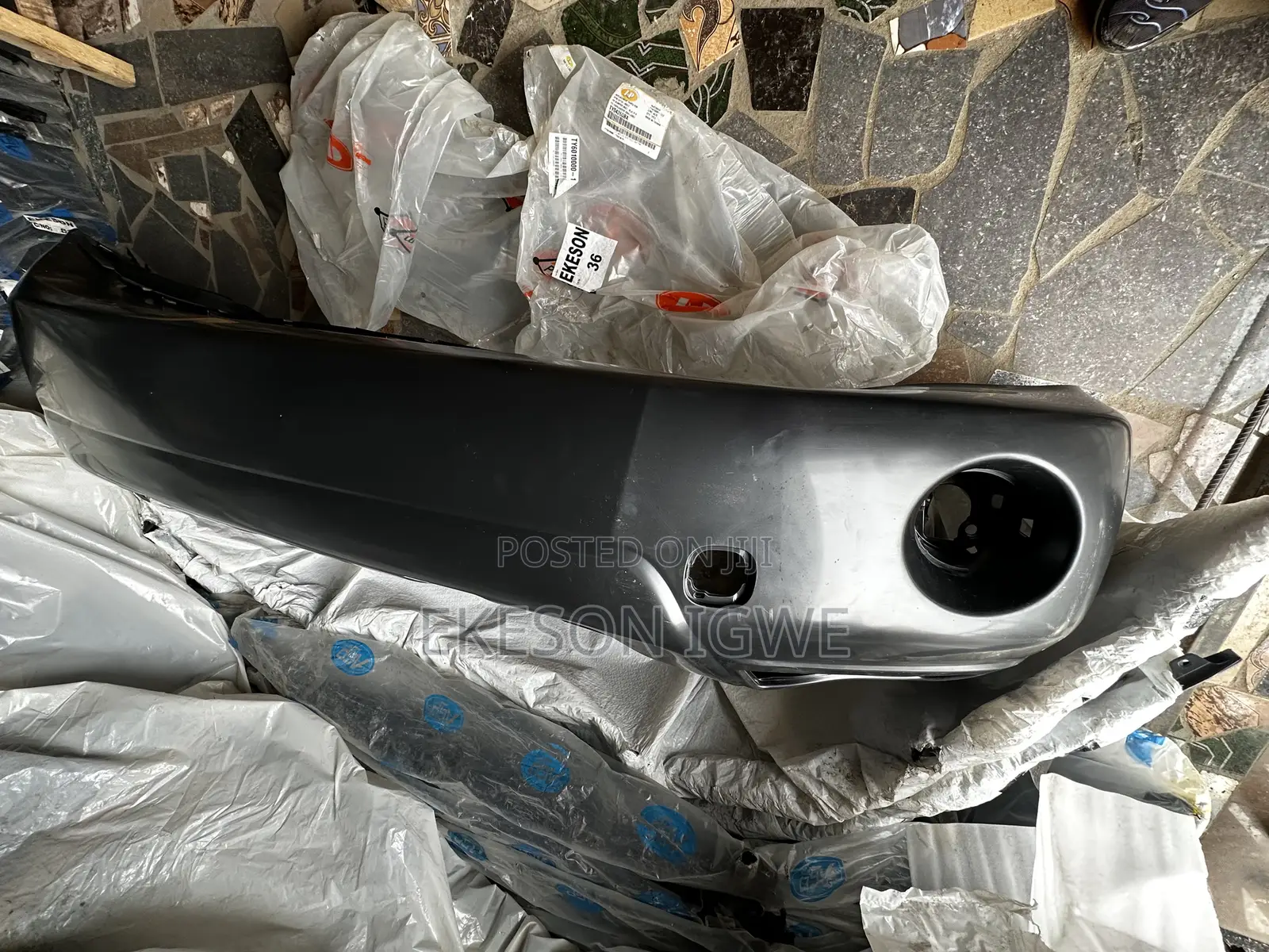 Front Bumper Toyota Highlander 2004-7