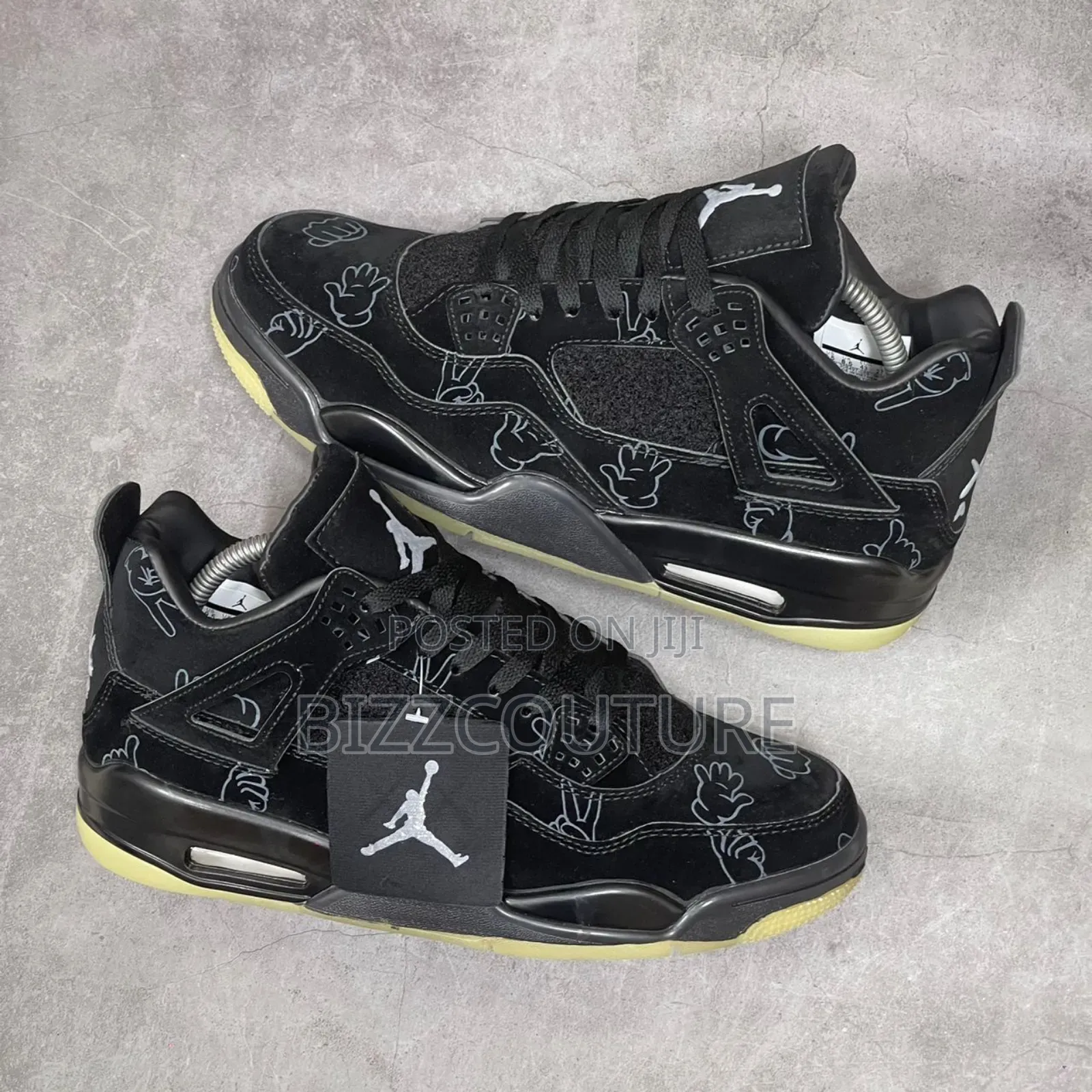 Original NIKE Air Jordan Retro IV Sneakers Available Instore