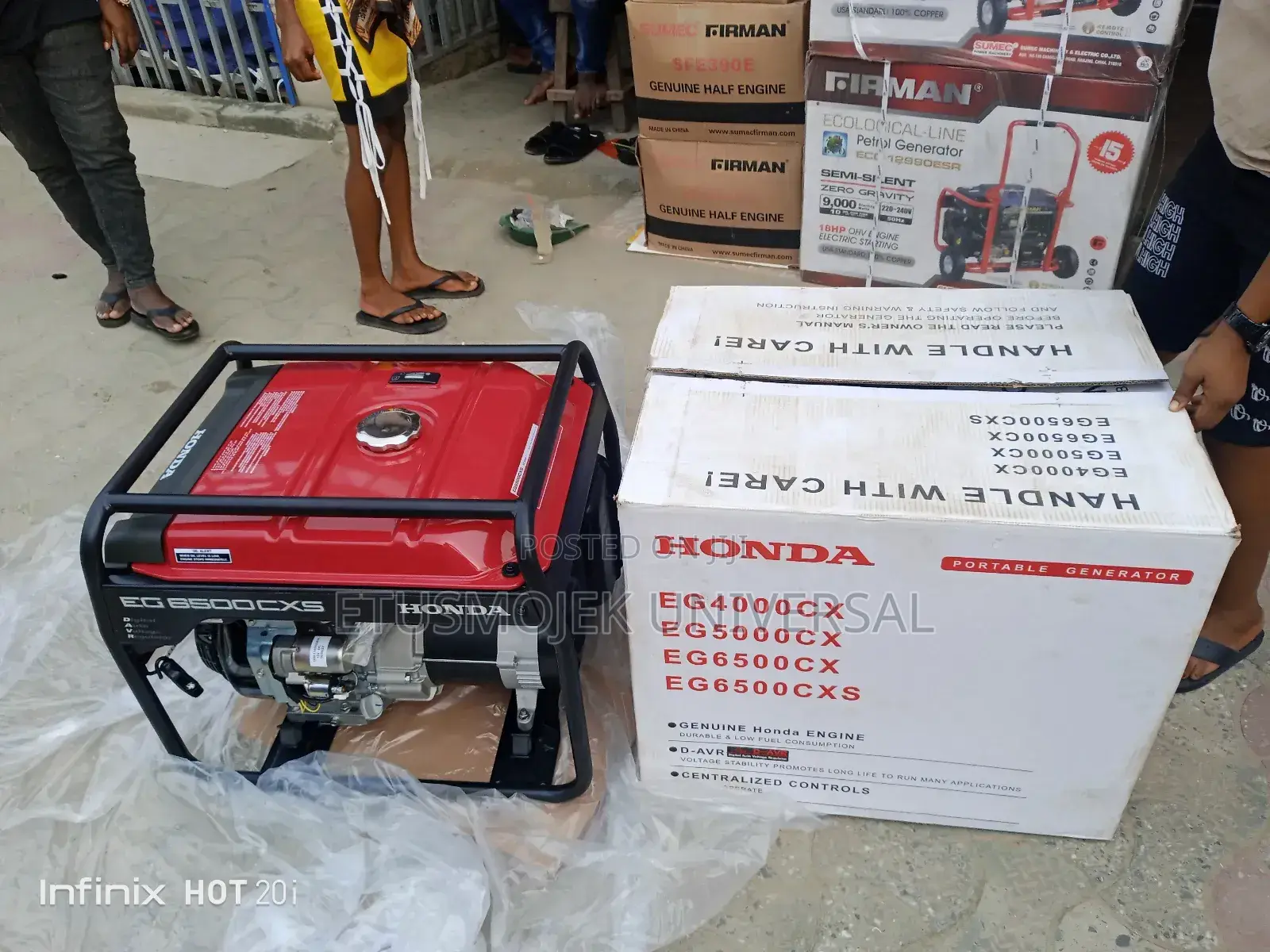 5kva HONDA Japan Generator(EG6500CXS)