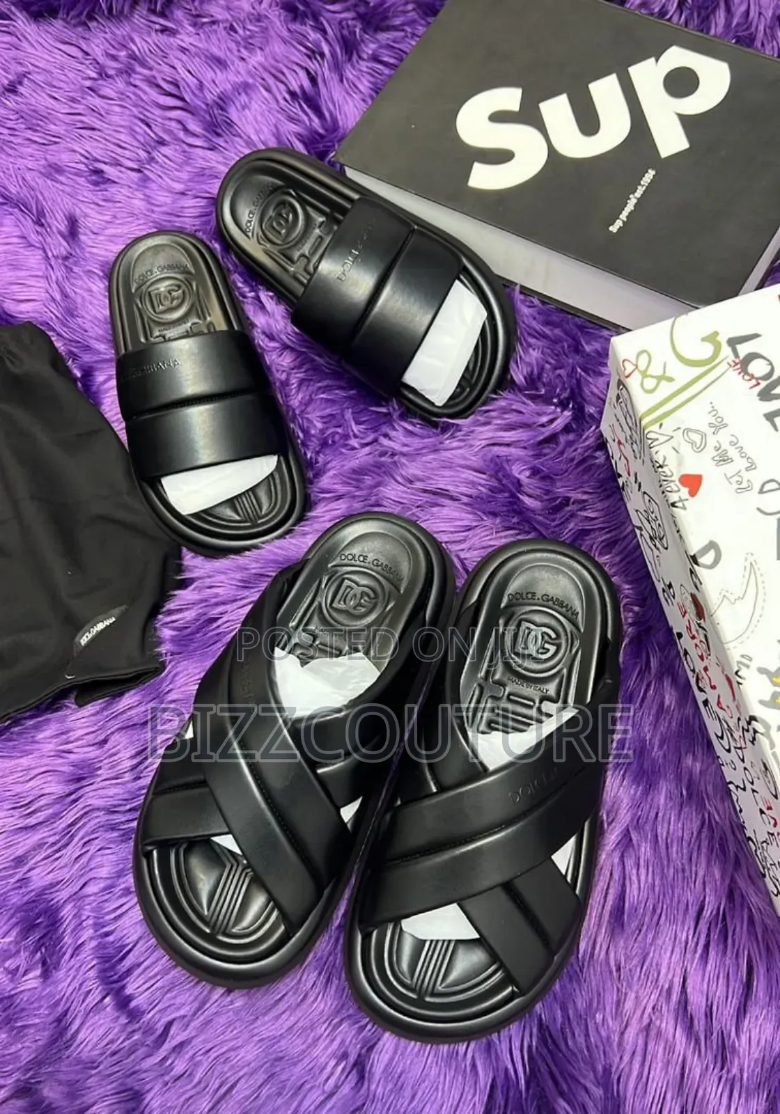 Original DOLCE GABBANA Slides Available in Store