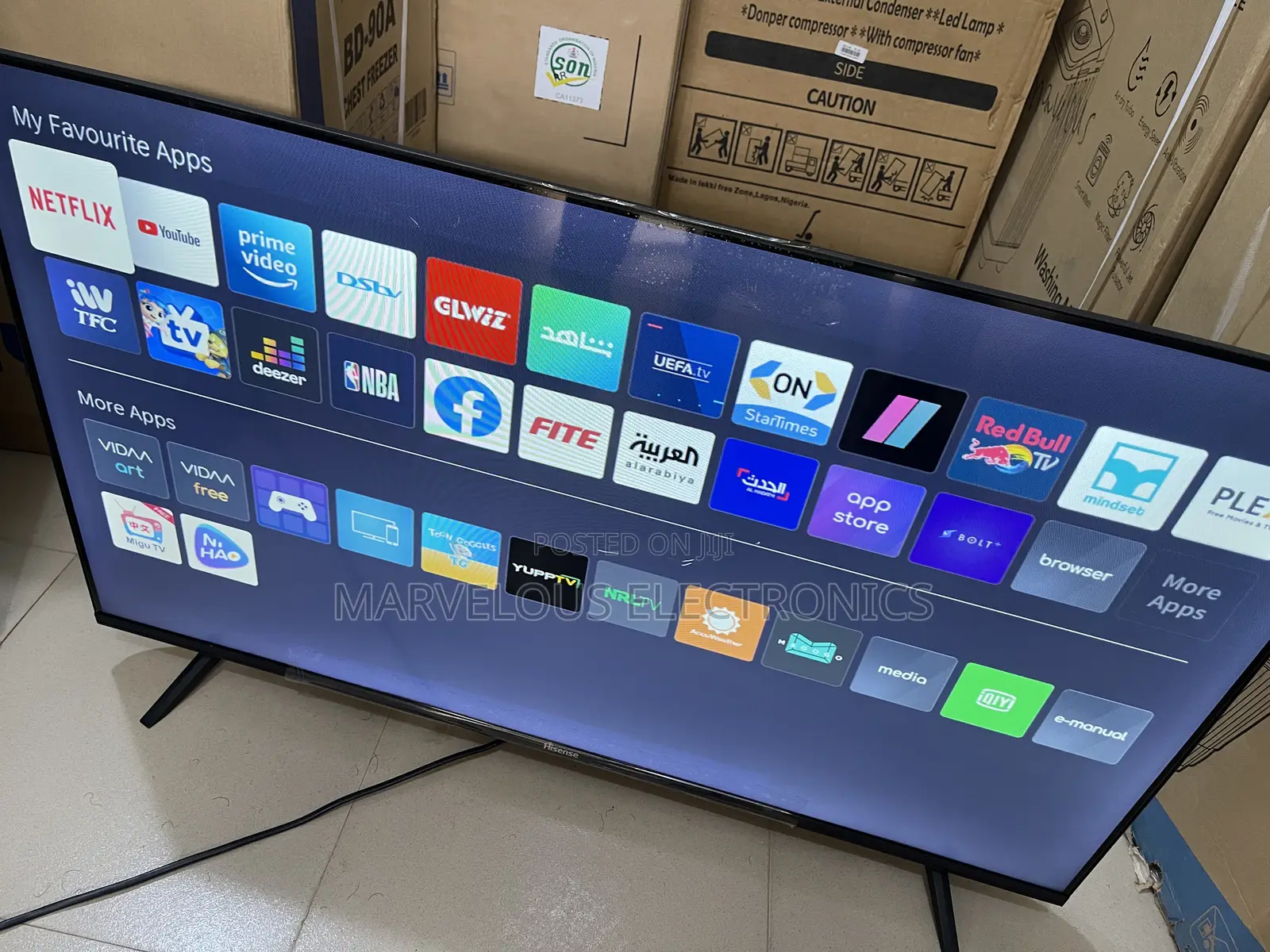 Brand New Original Hisense 43inch Full Hd Smart Television