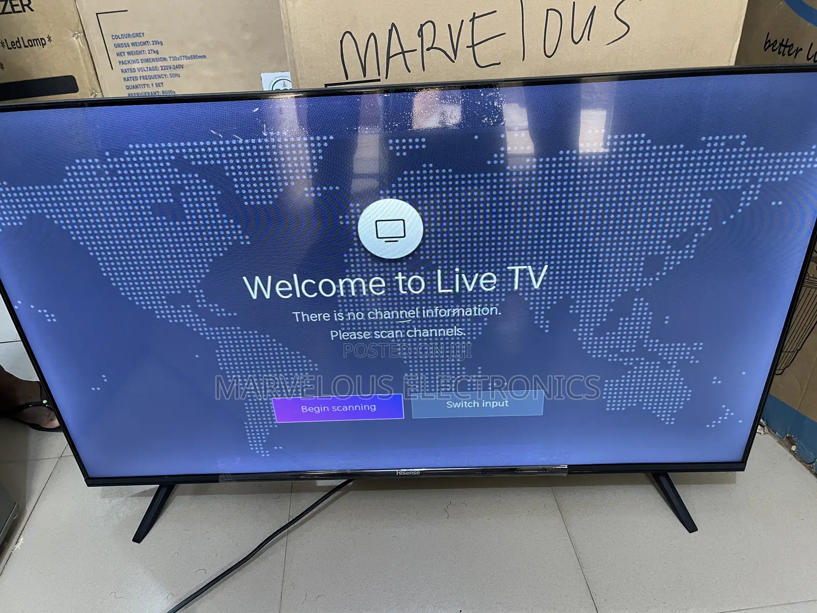 Brand New Original Hisense 43inch Full Hd Smart Television