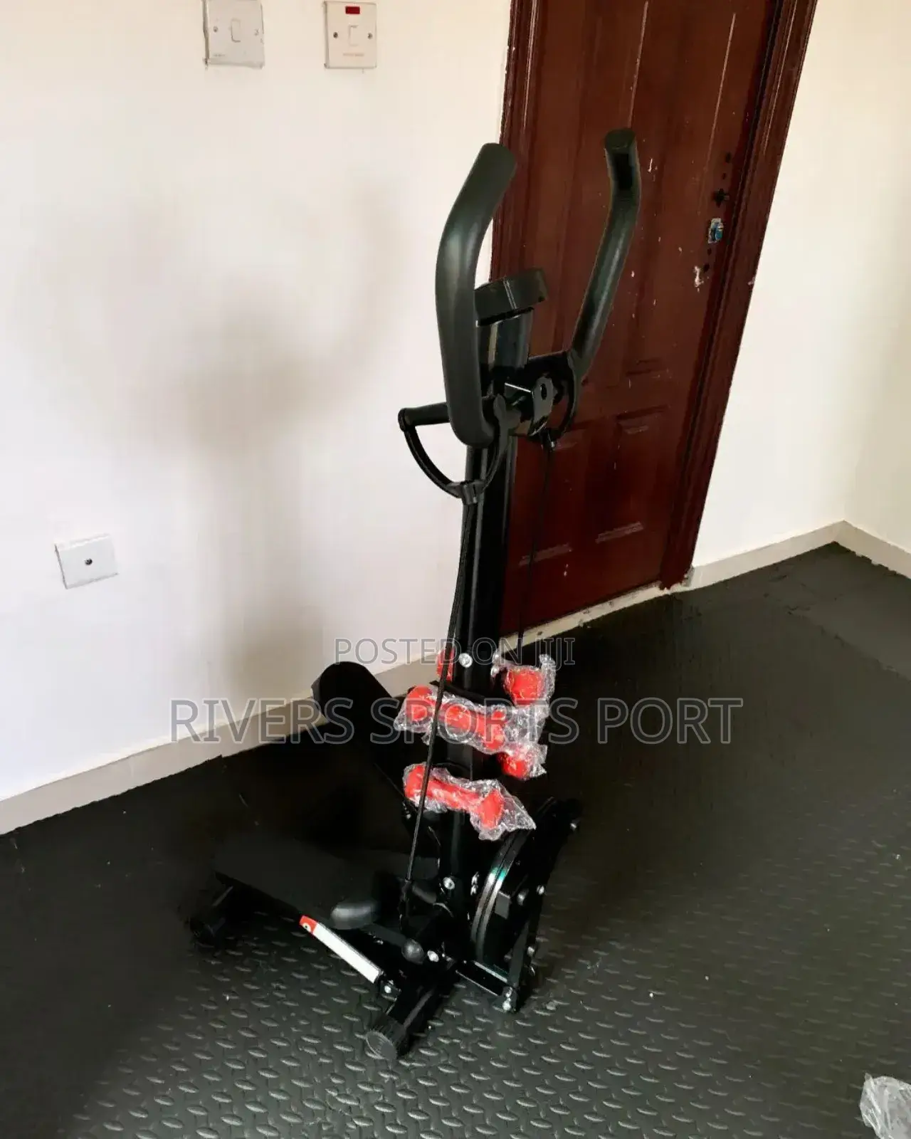 3in1 Multifunctional Stepper With Twister, Dumbbell, Display