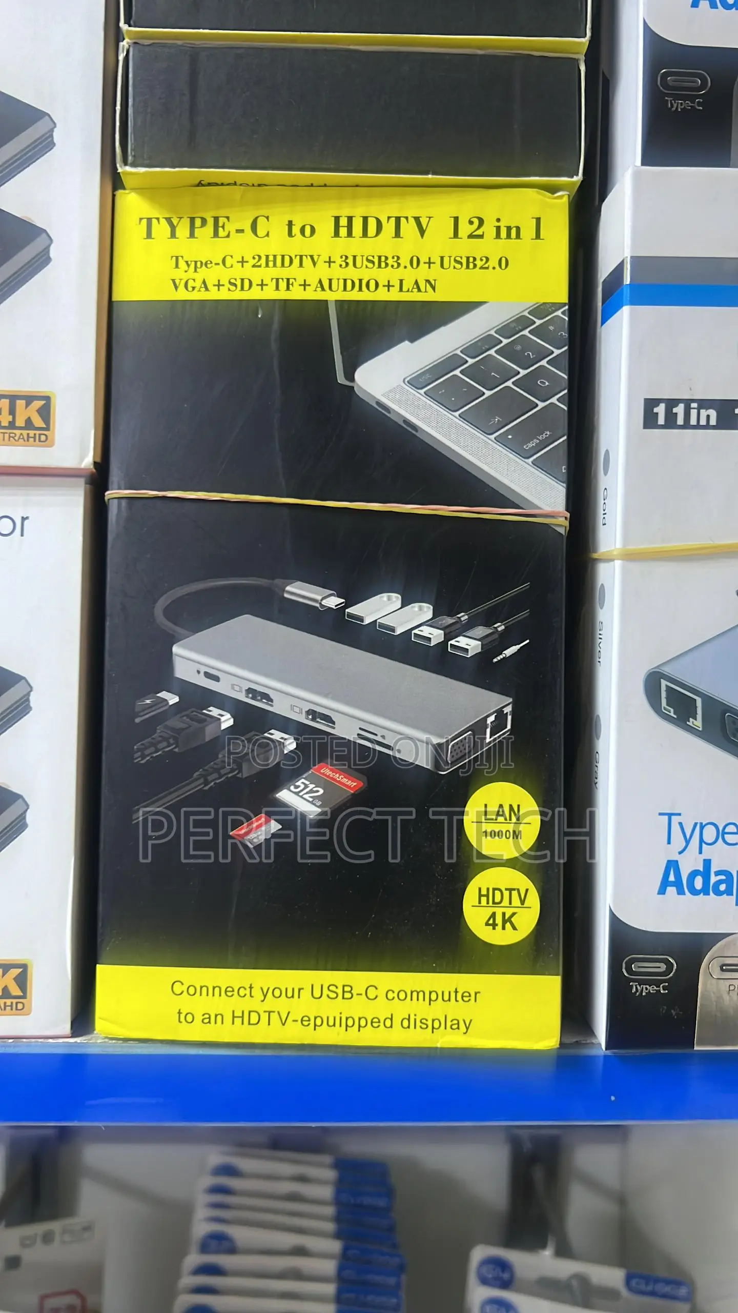 TYPE-C 12 in 1 Adapter Docking Station