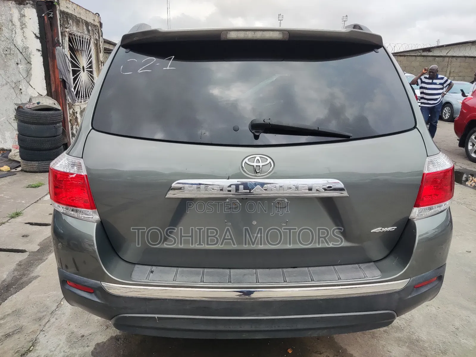 Toyota Highlander 3.5L 4WD 2013 Burgundy