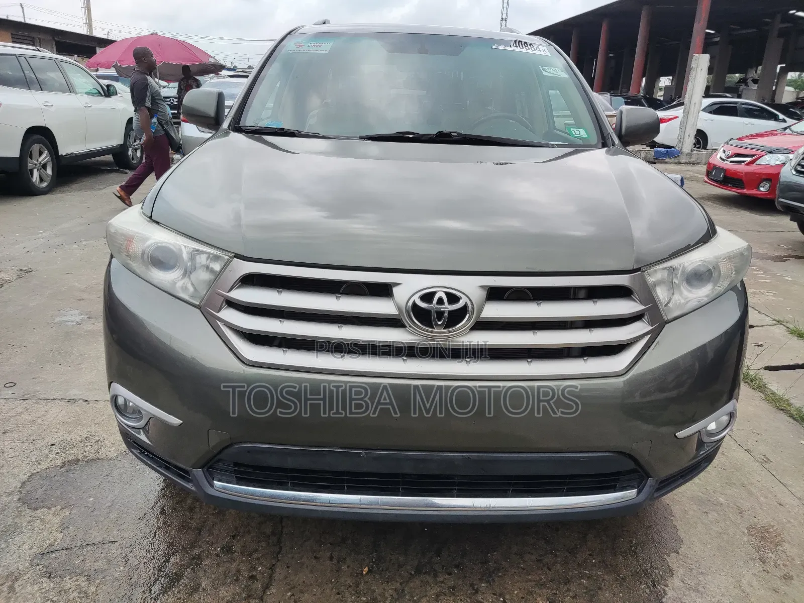 Toyota Highlander 3.5L 4WD 2013 Burgundy