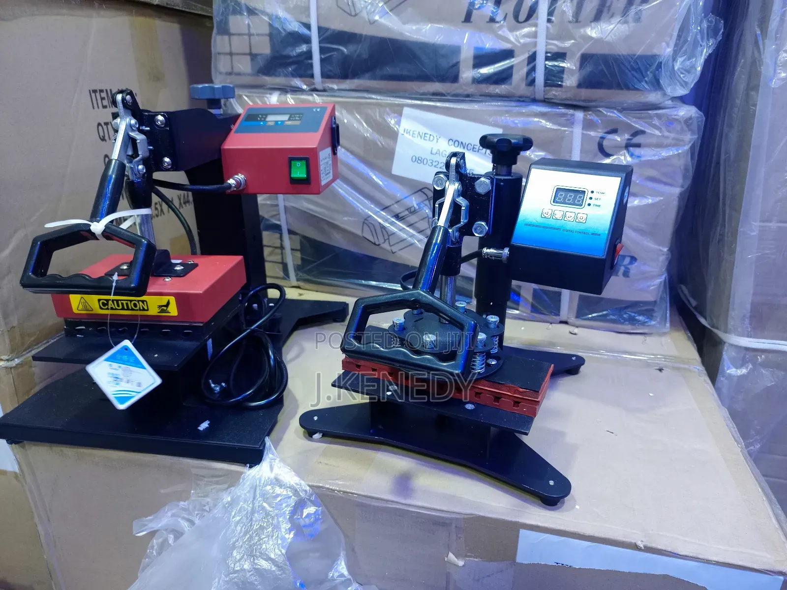 6 And 10 Pen Heatpress Machine