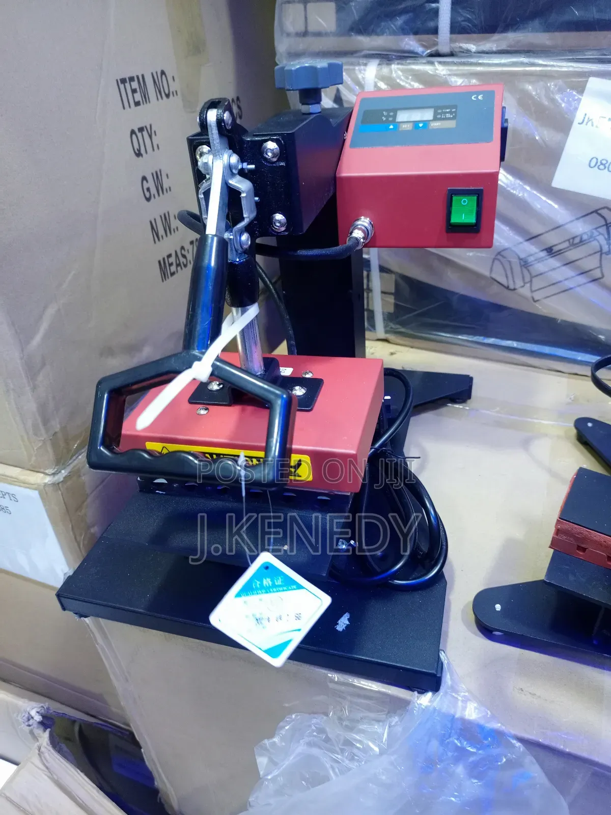 6 And 10 Pen Heatpress Machine