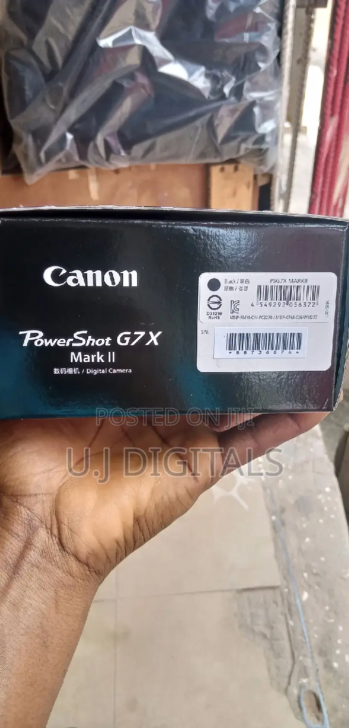 Canon G7x Mark Ii Digital Camera