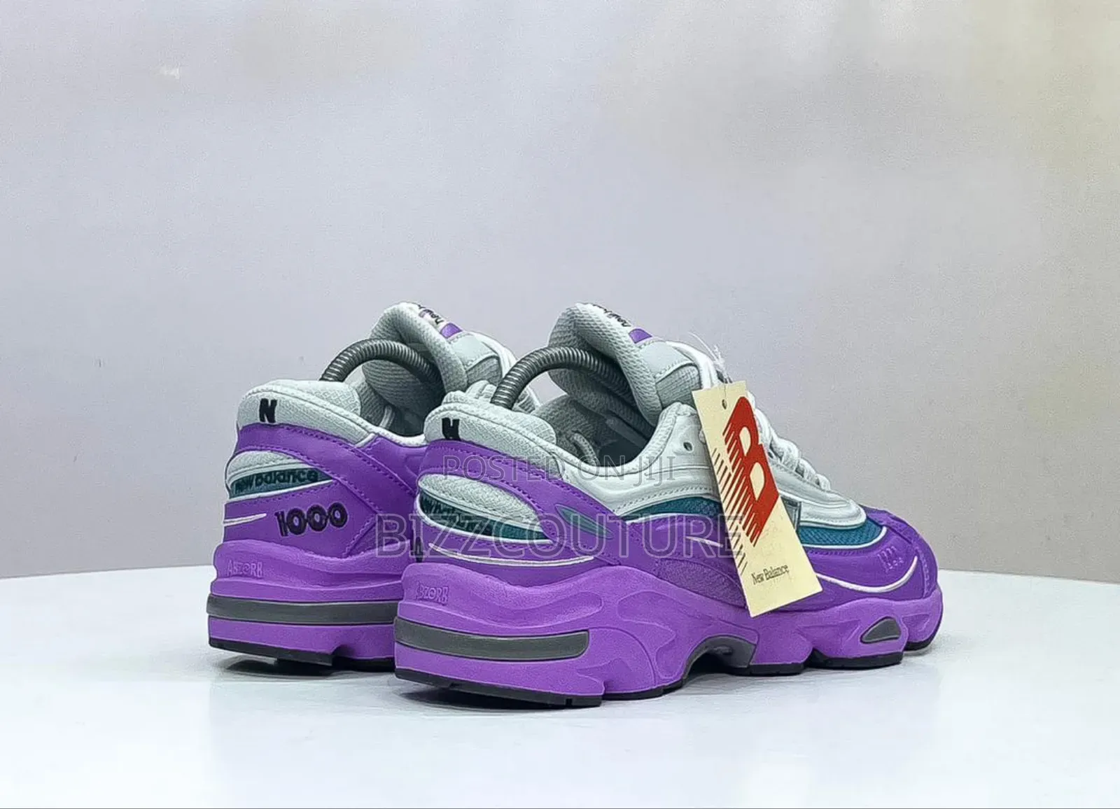 Original NEW BALANCE 10000 Purple Sneakers Available Instore