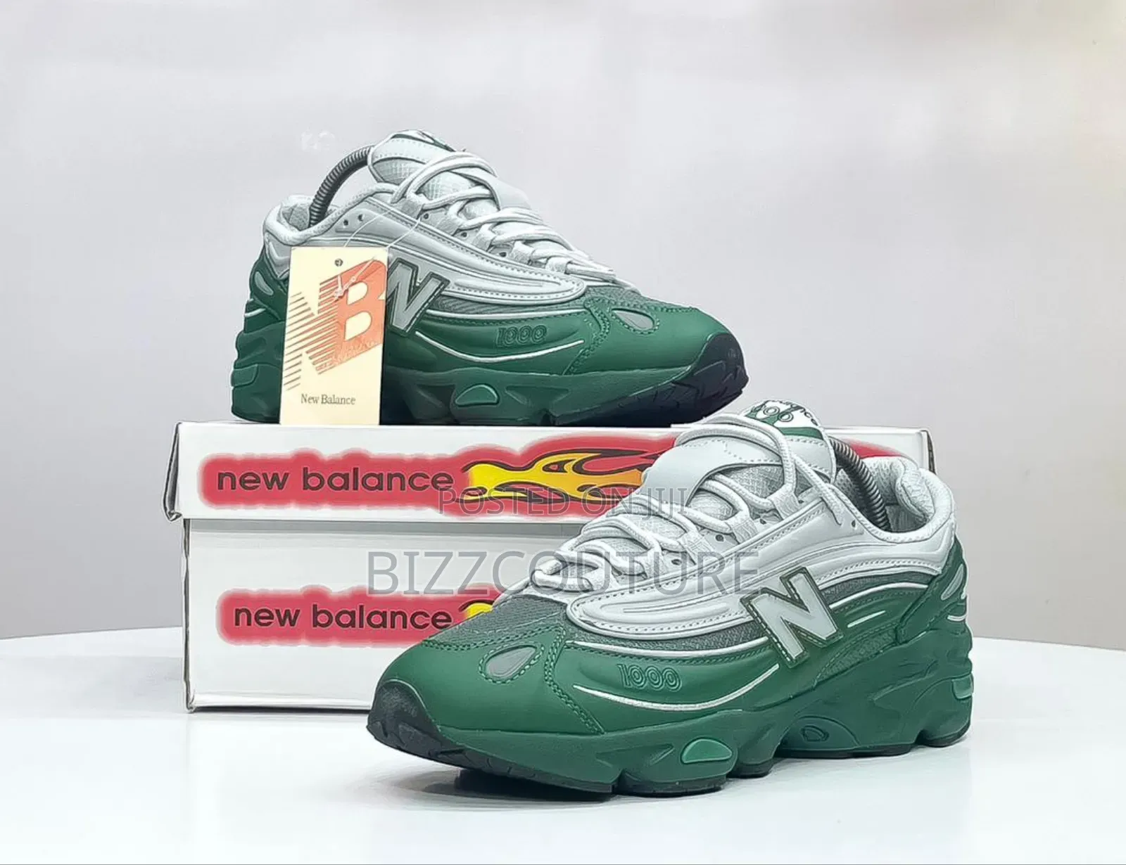 Original NEW BALANCE 1000 Green Gray Available in Store