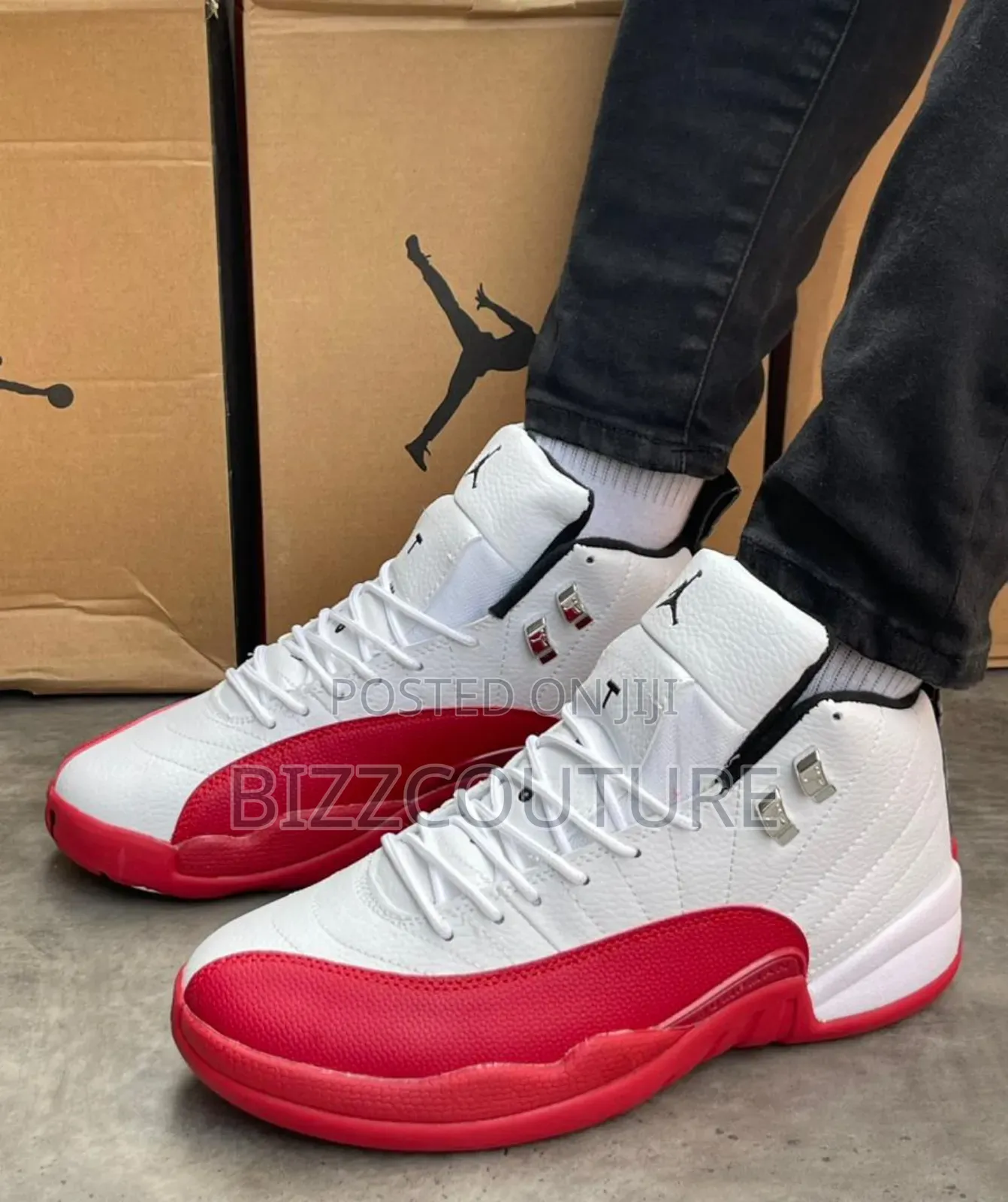Original AIR JORDAN 12 Retro GS Sneakers Available in Store