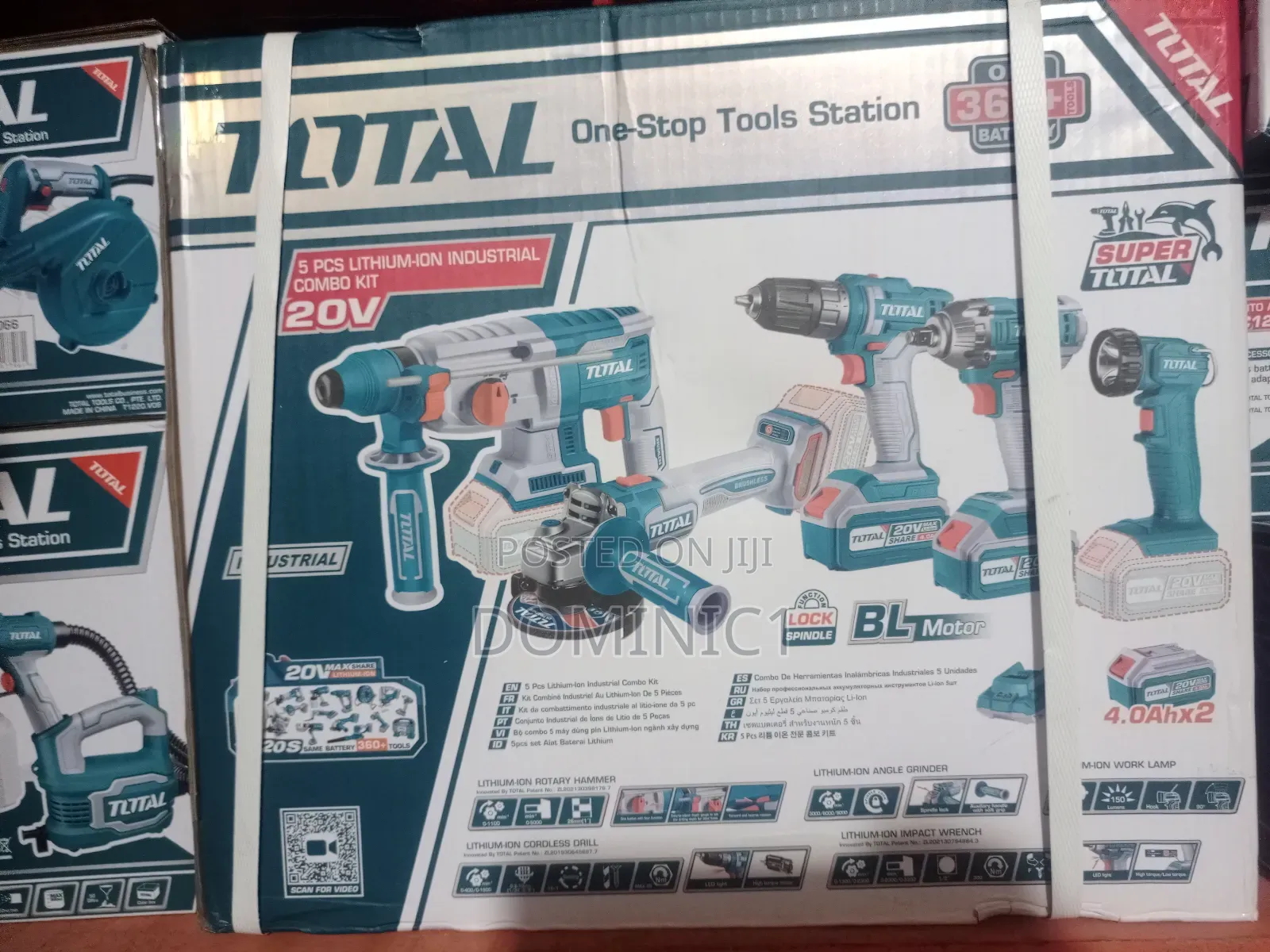 Total 4 In Tools Machine Heavy Duty