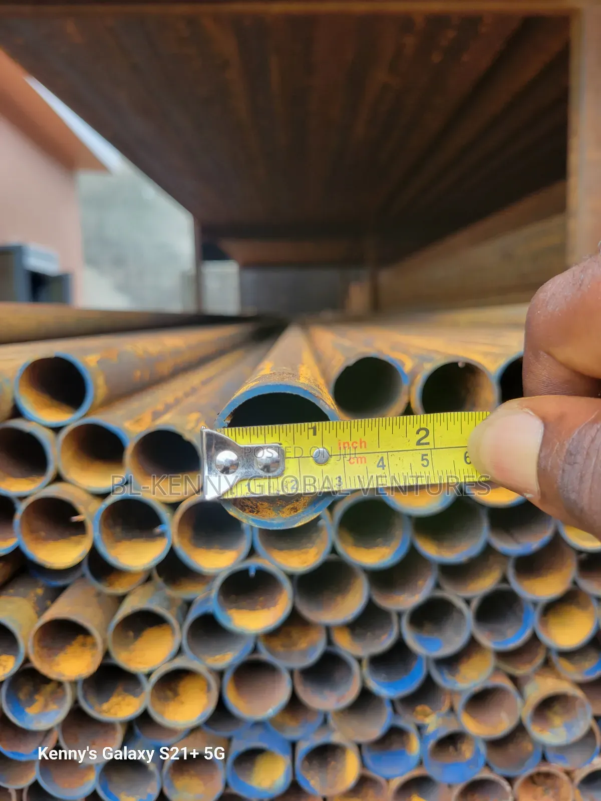 3CM by 2mm ROUND PIPE (1" BY 2MM Round )