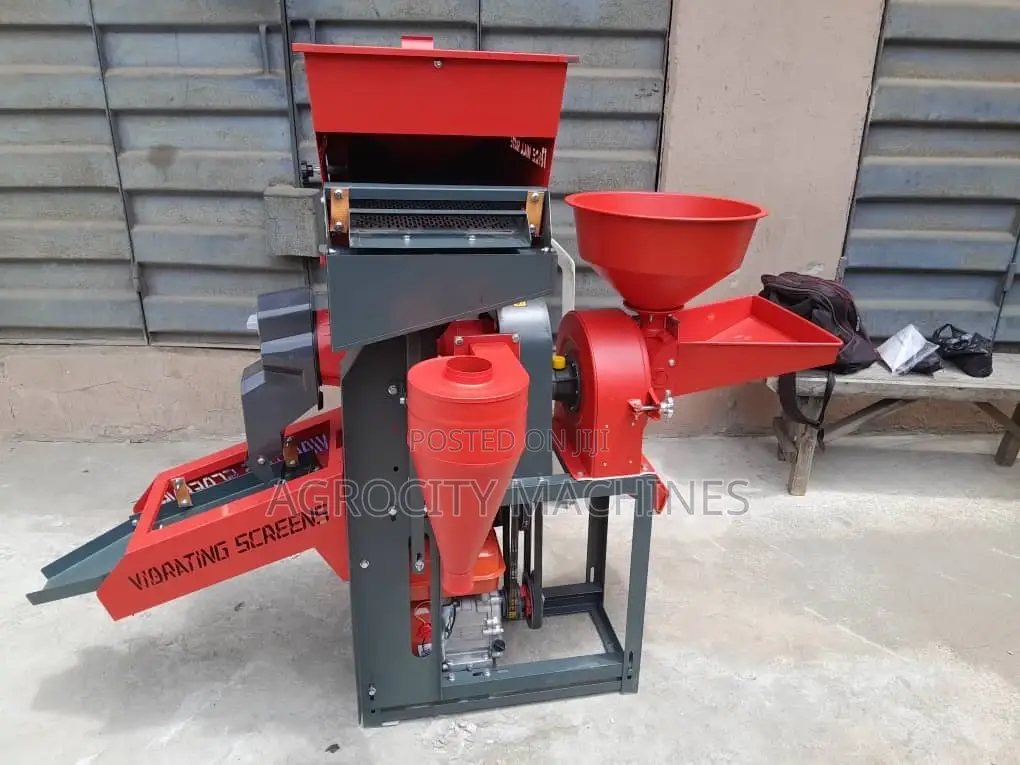 8 in 1 Rice Mill, Powerful Rice Processor.