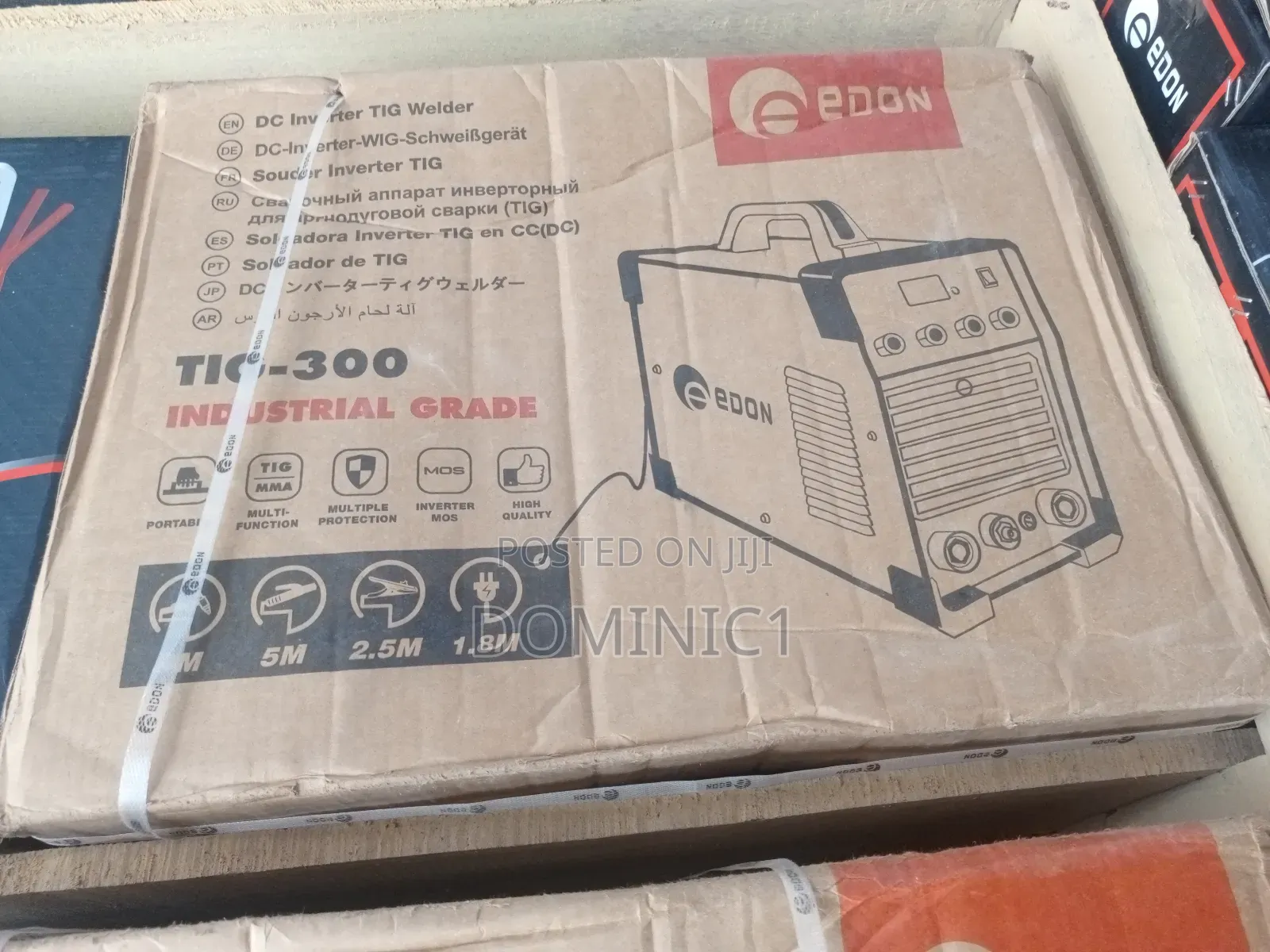 Edon Tig-300 Industrial Grade Heavy Duty