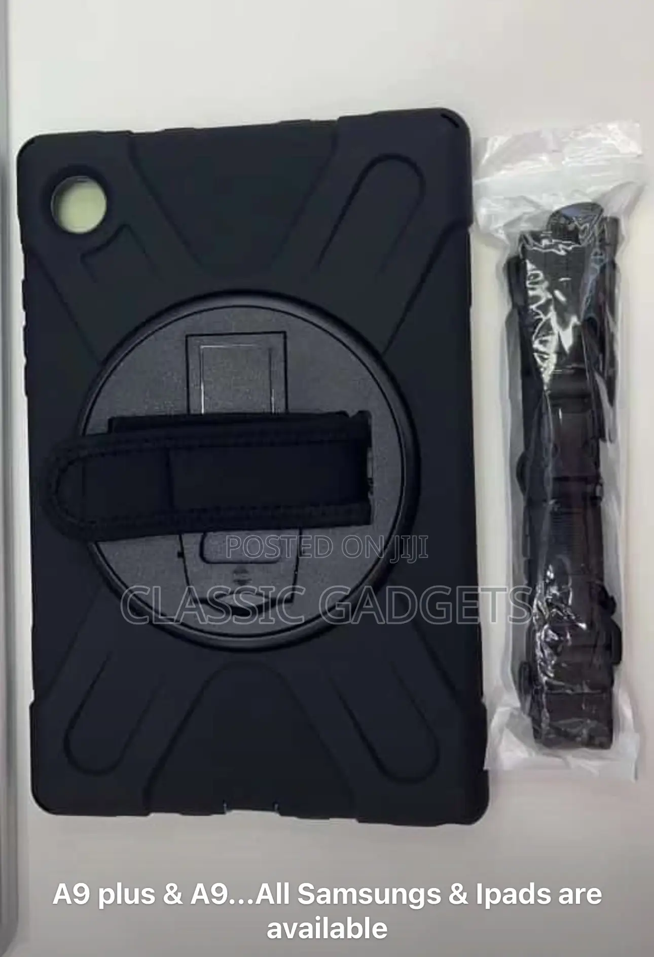 360 Rotation Shockproof With Strap for Galaxy Tab A9/A9plus