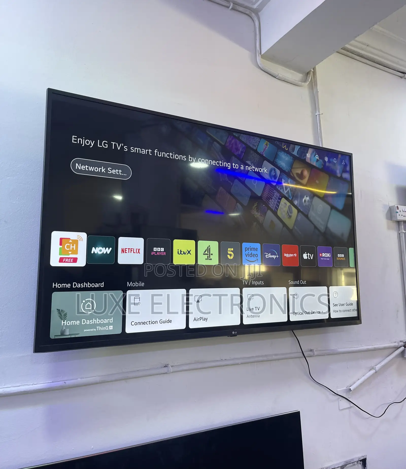 65 Inches Lg Uhd Hdr Webos Aithinq Smart Tv Uk Model
