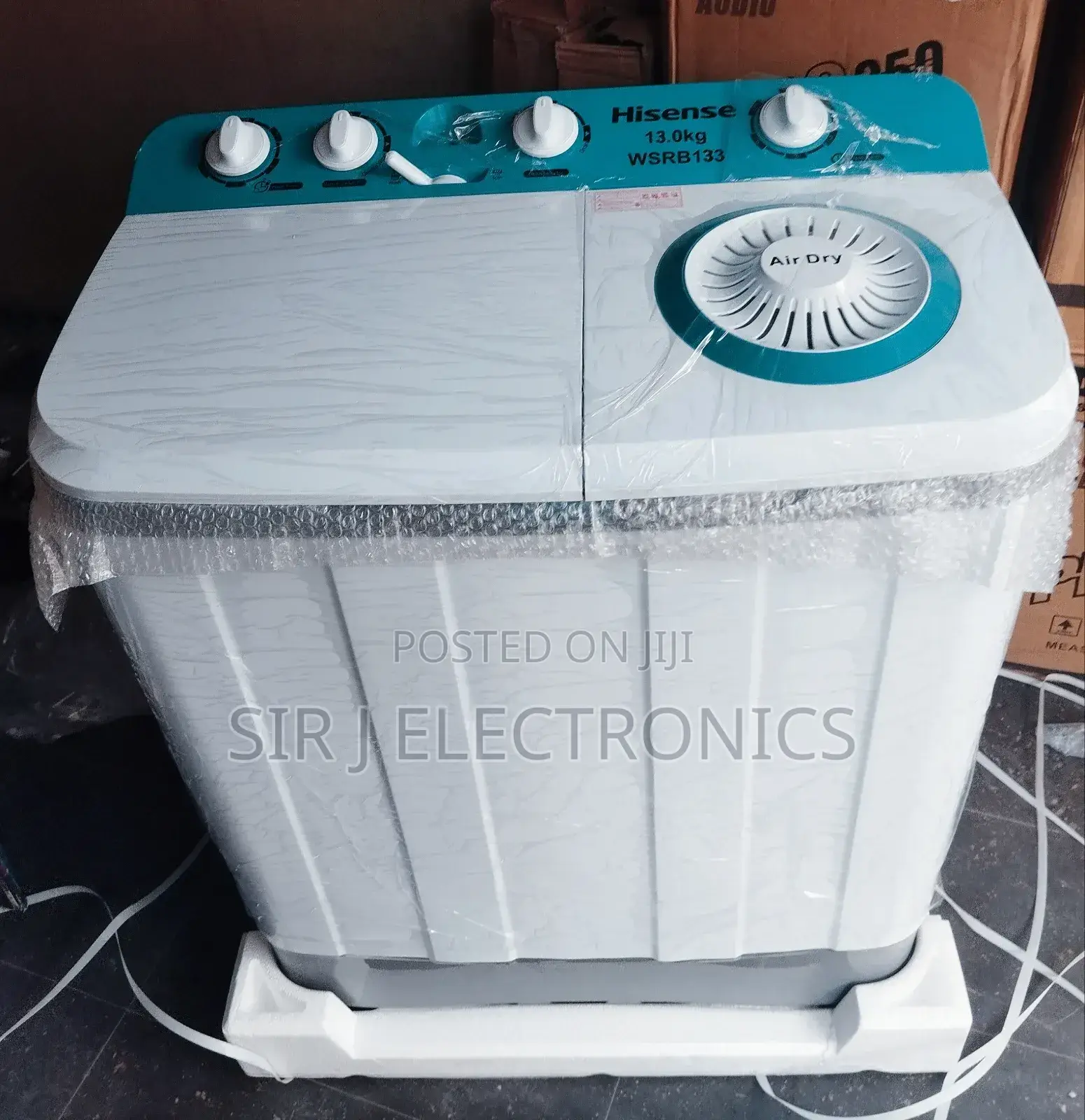Original 13kg Hisense Double Tub Washing Spinning Machine