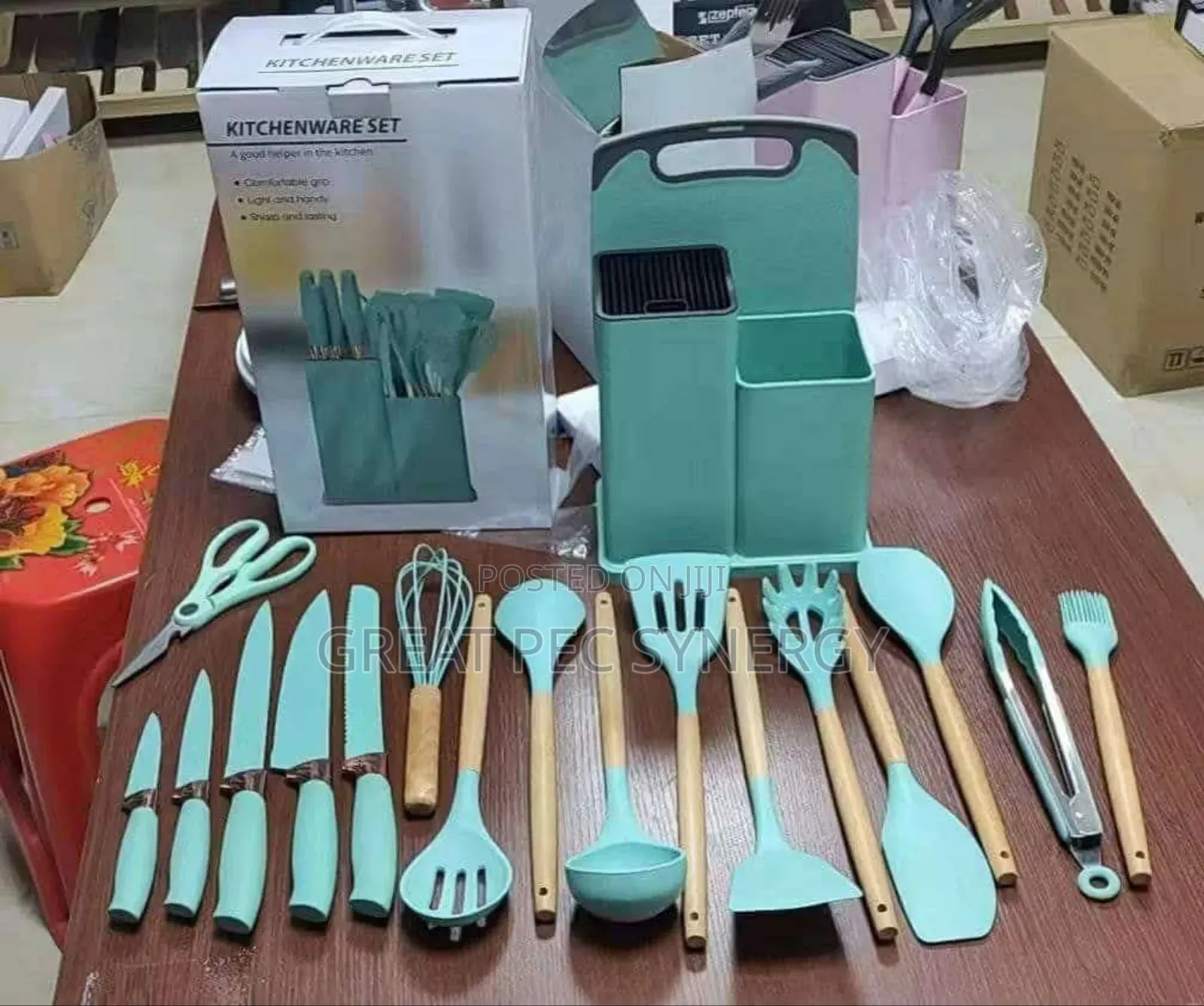 Silicon Cooking Utensils (Spoon Set)