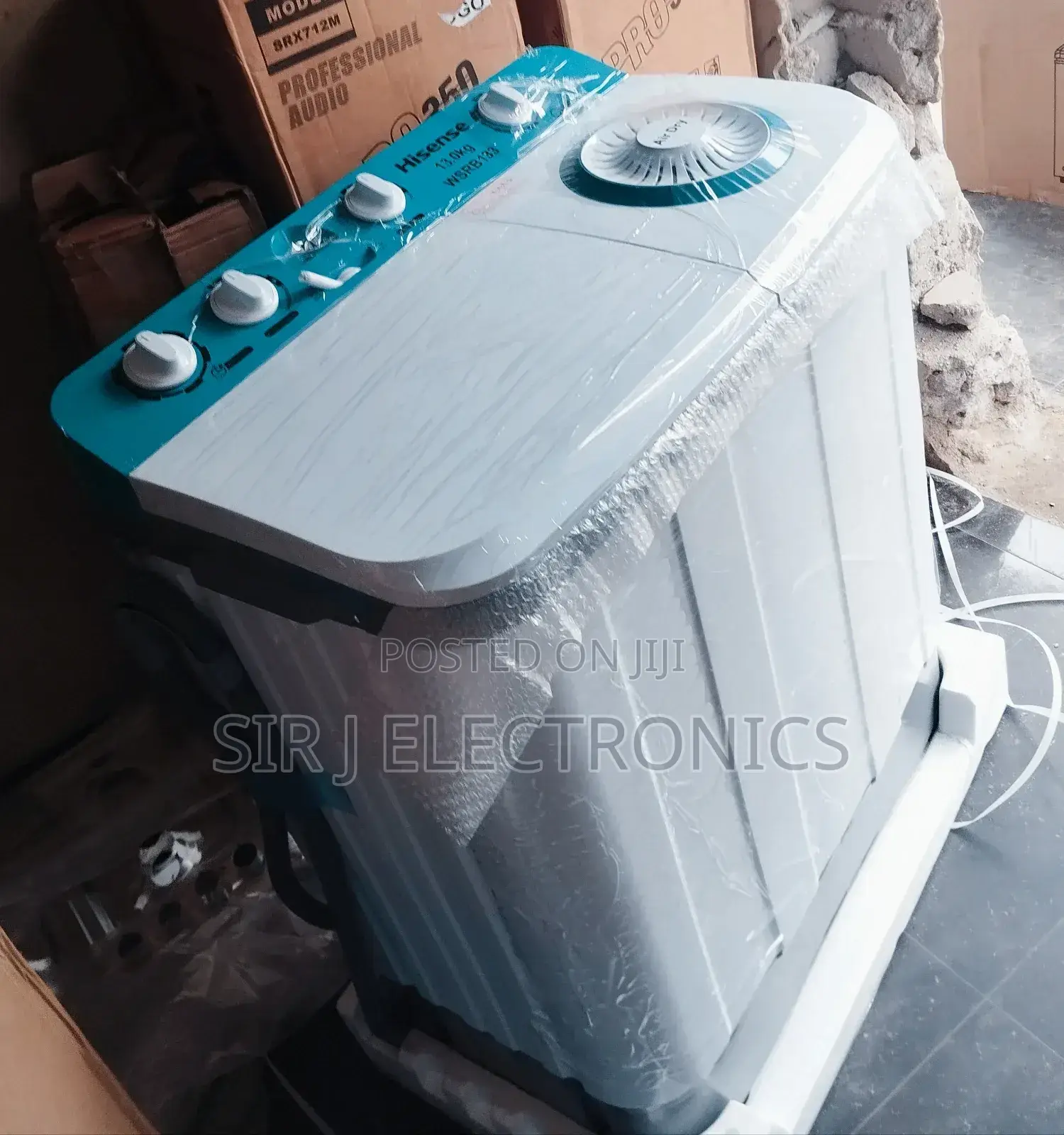 13kg Hisense Double Tub Washing Spinning Machine+ Warranty