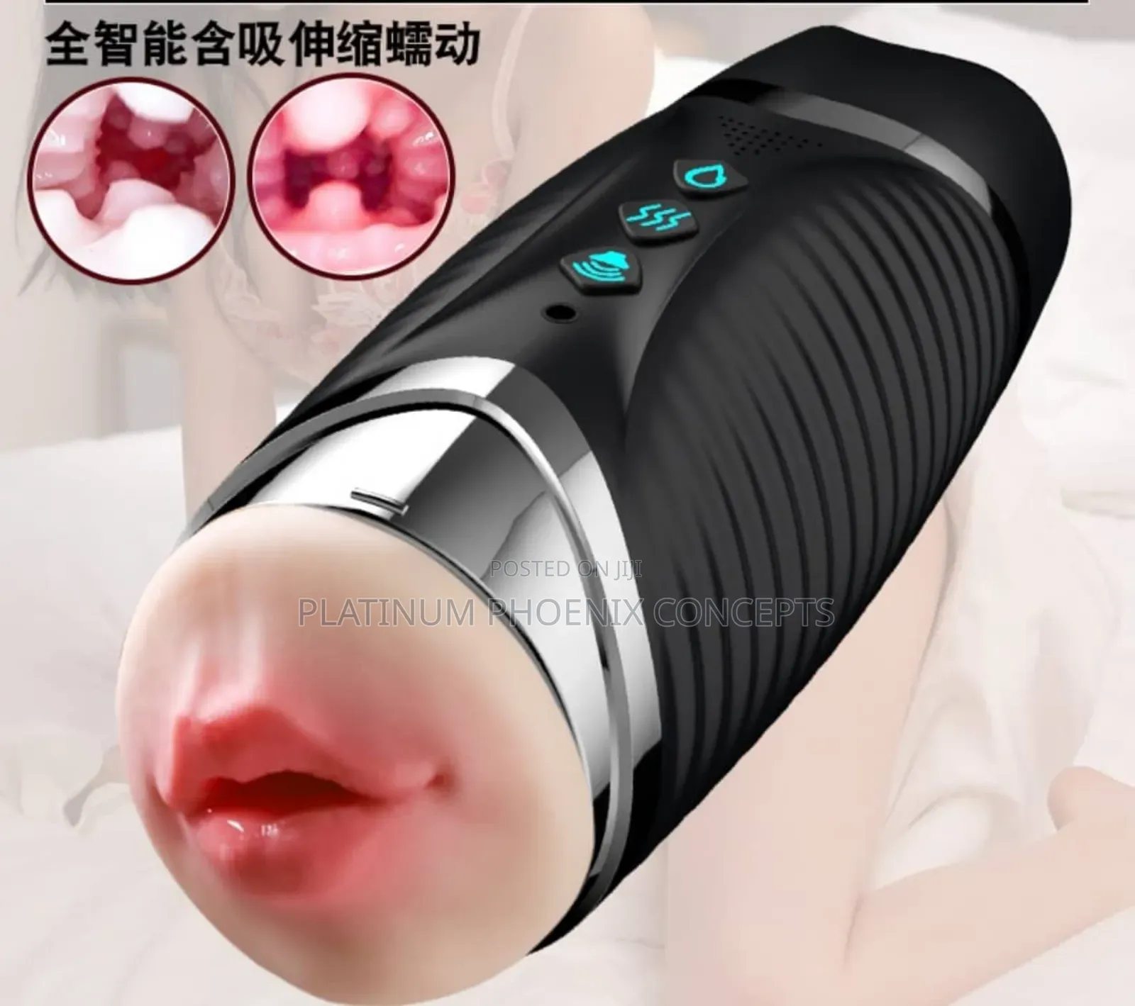 Rechargeable 3in1 Male Masturbator (POCKET TOTO)
