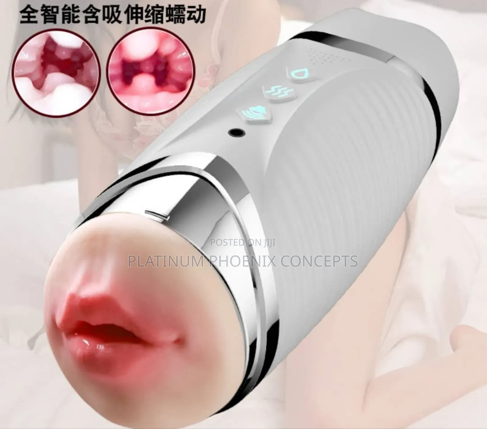Rechargeable 3in1 Male Masturbator (POCKET TOTO)
