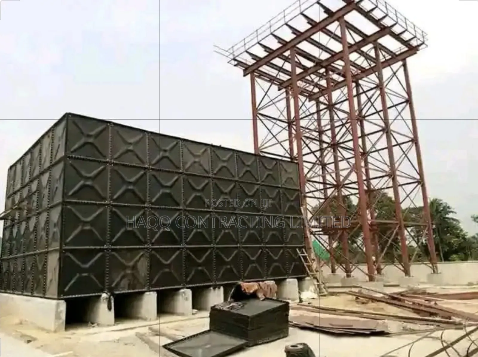 Water Tank,FRP,GRP Fibreglass,Pressed Steel Braithwaite,SMC