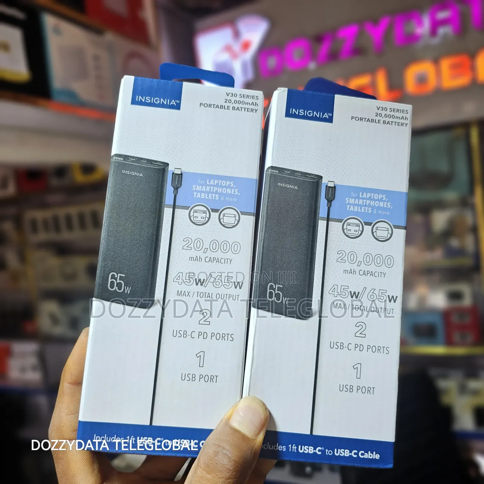 Iinsignia 20000mah 65w Powerbank