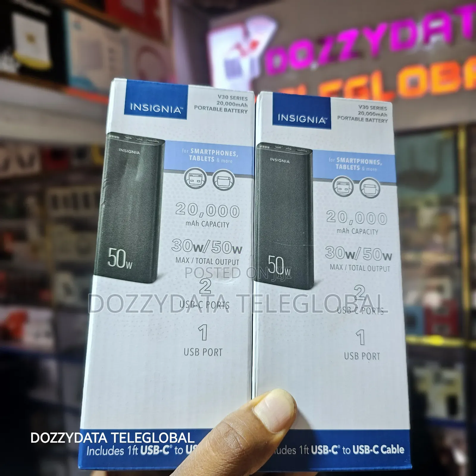 Insignia 20000mah 50W Powerbank